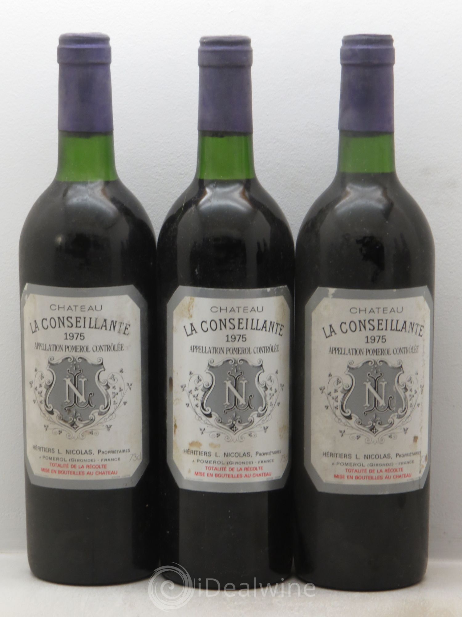 Château la Conseillante 1975 - Lot de 12 bouteilles - 2