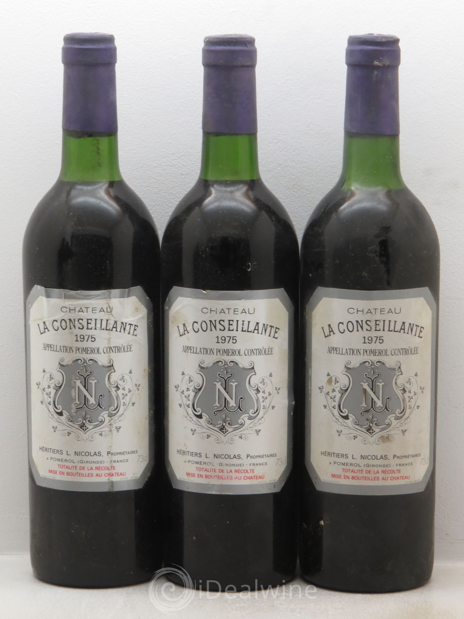 Château la Conseillante 1975 - Lot de 12 bouteilles - 3