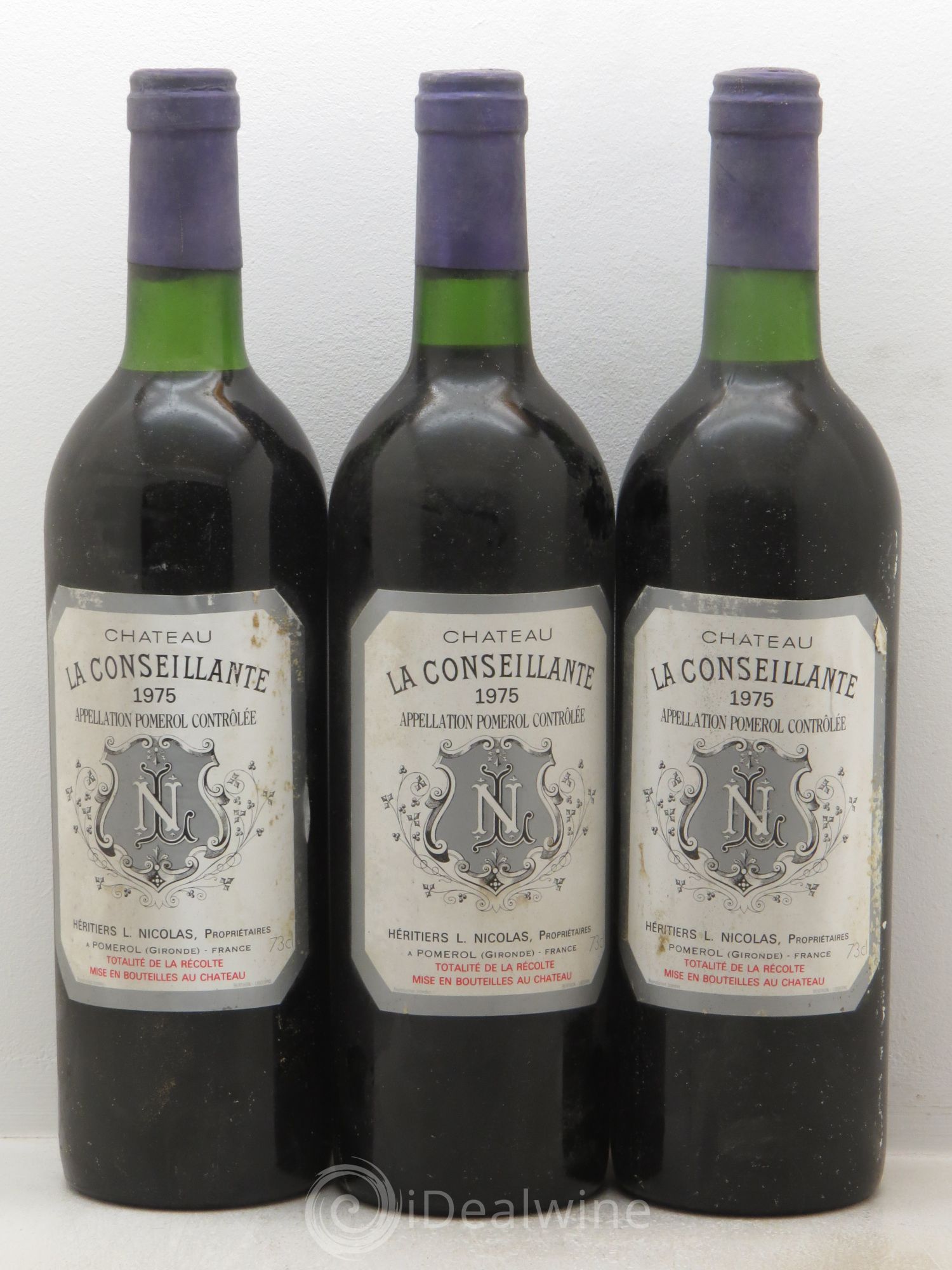 Château la Conseillante 1975 - Lot de 12 bouteilles - 4