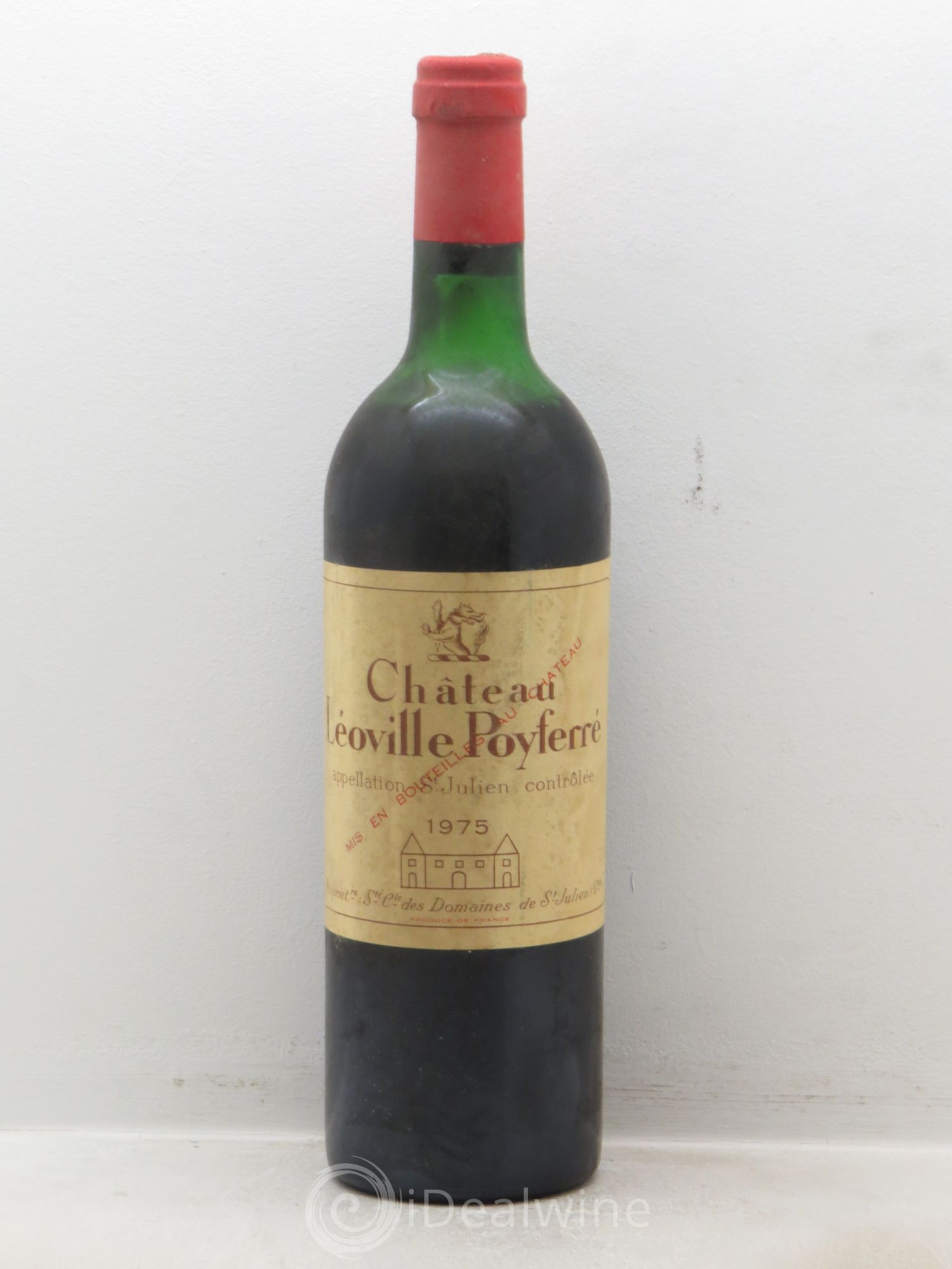 Château Léoville Poyferré 2ème Grand Cru Classé 1975 - Lot de 6 bouteilles - 0