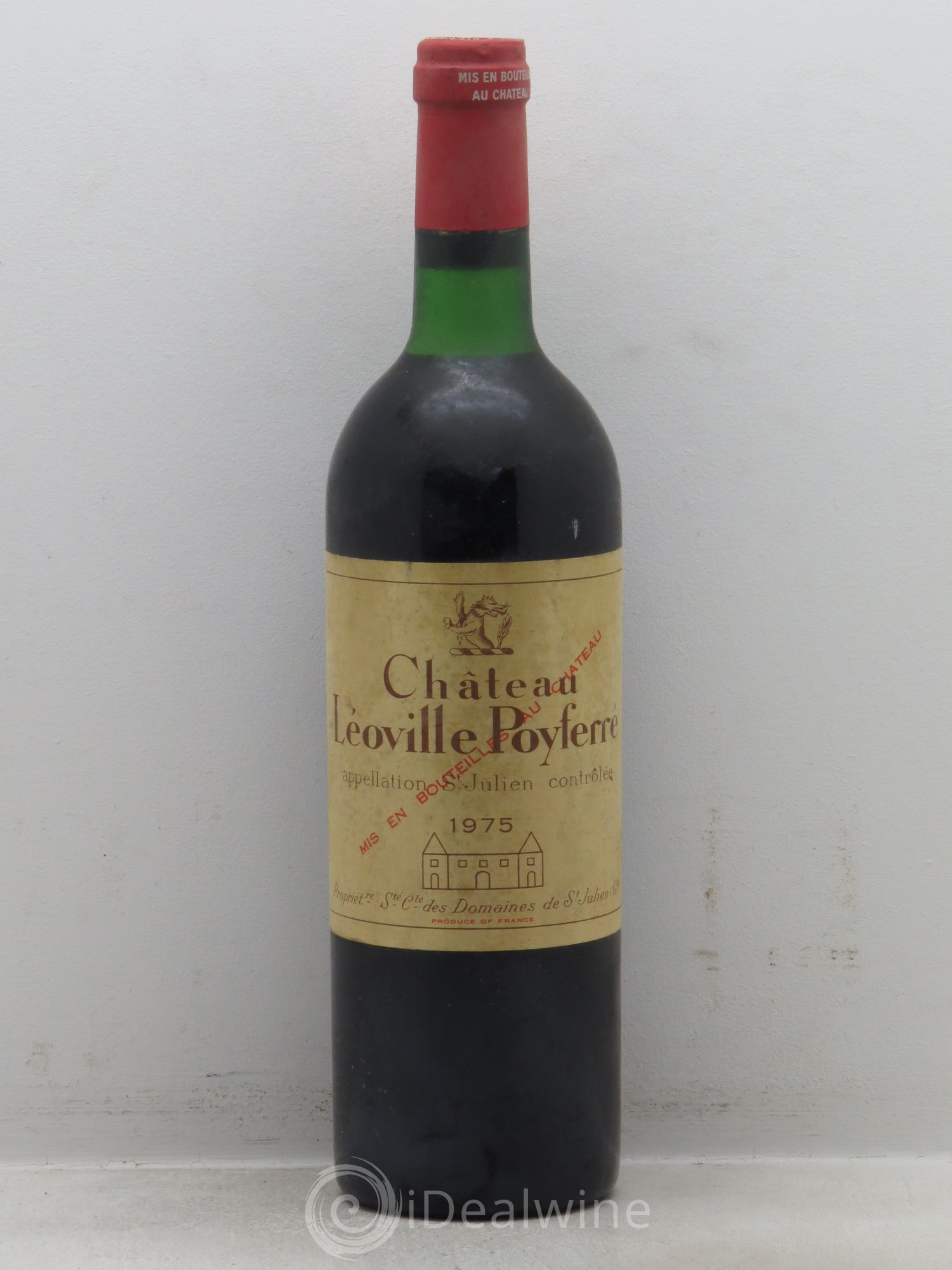 Château Léoville Poyferré 2ème Grand Cru Classé 1975 - Lot de 6 bouteilles - 0