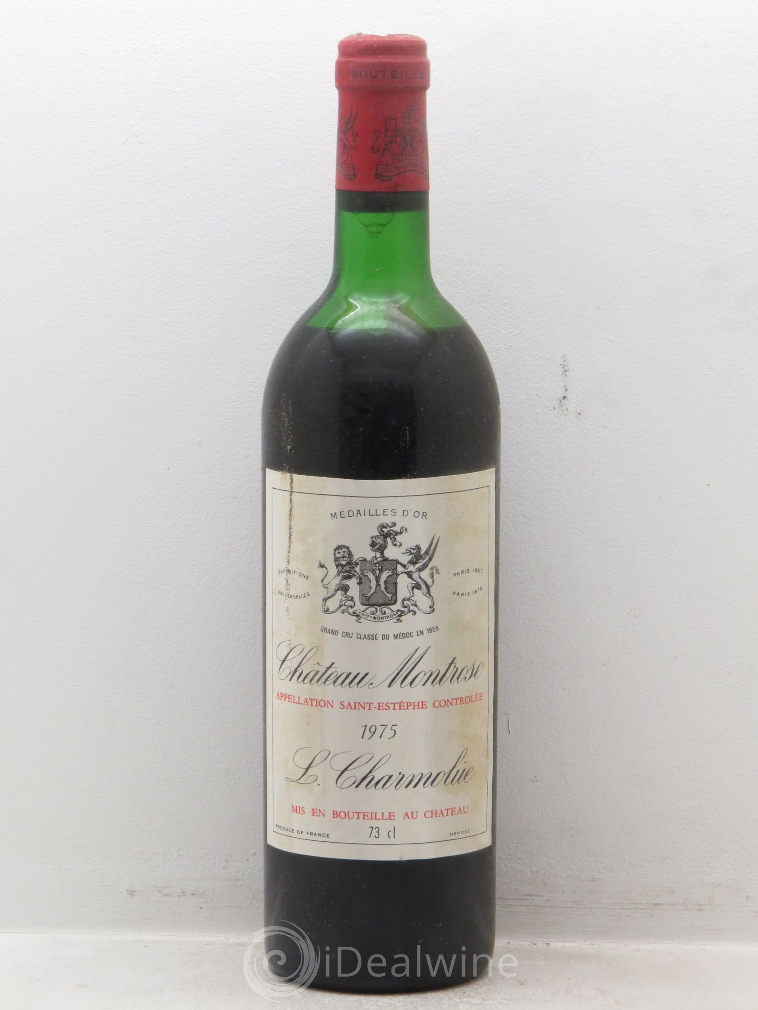 Château Montrose 2ème Grand Cru Classé 1975 - Lot de 12 bouteilles - 0