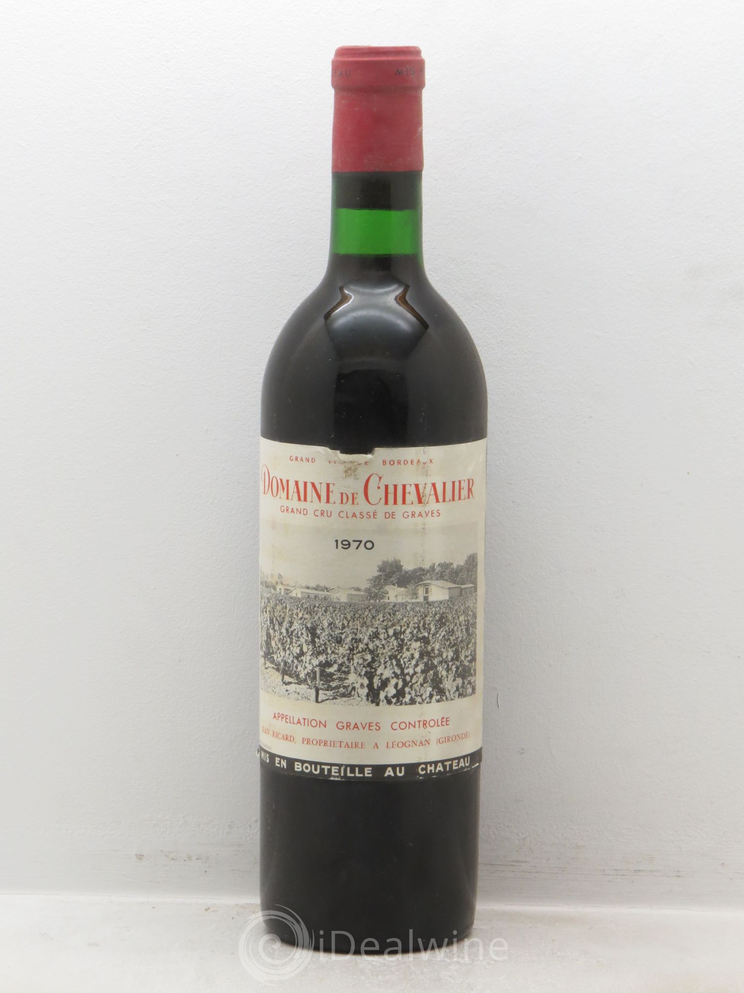 Domaine de Chevalier Cru Classé de Graves 1970 - Lot de 6 bouteilles - 0