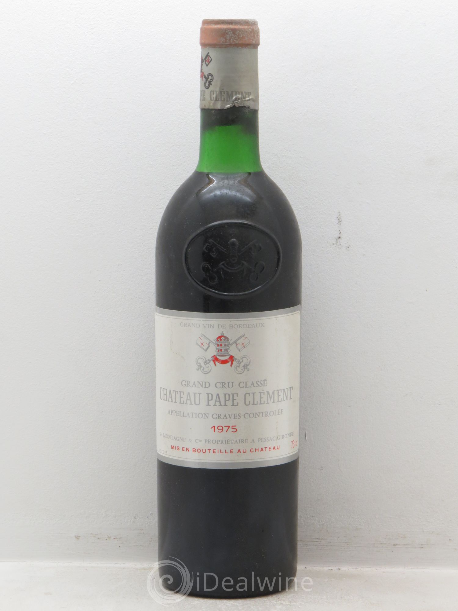 Château Pape Clément Cru Classé de Graves 1975 - Lot de 12 bouteilles - 0