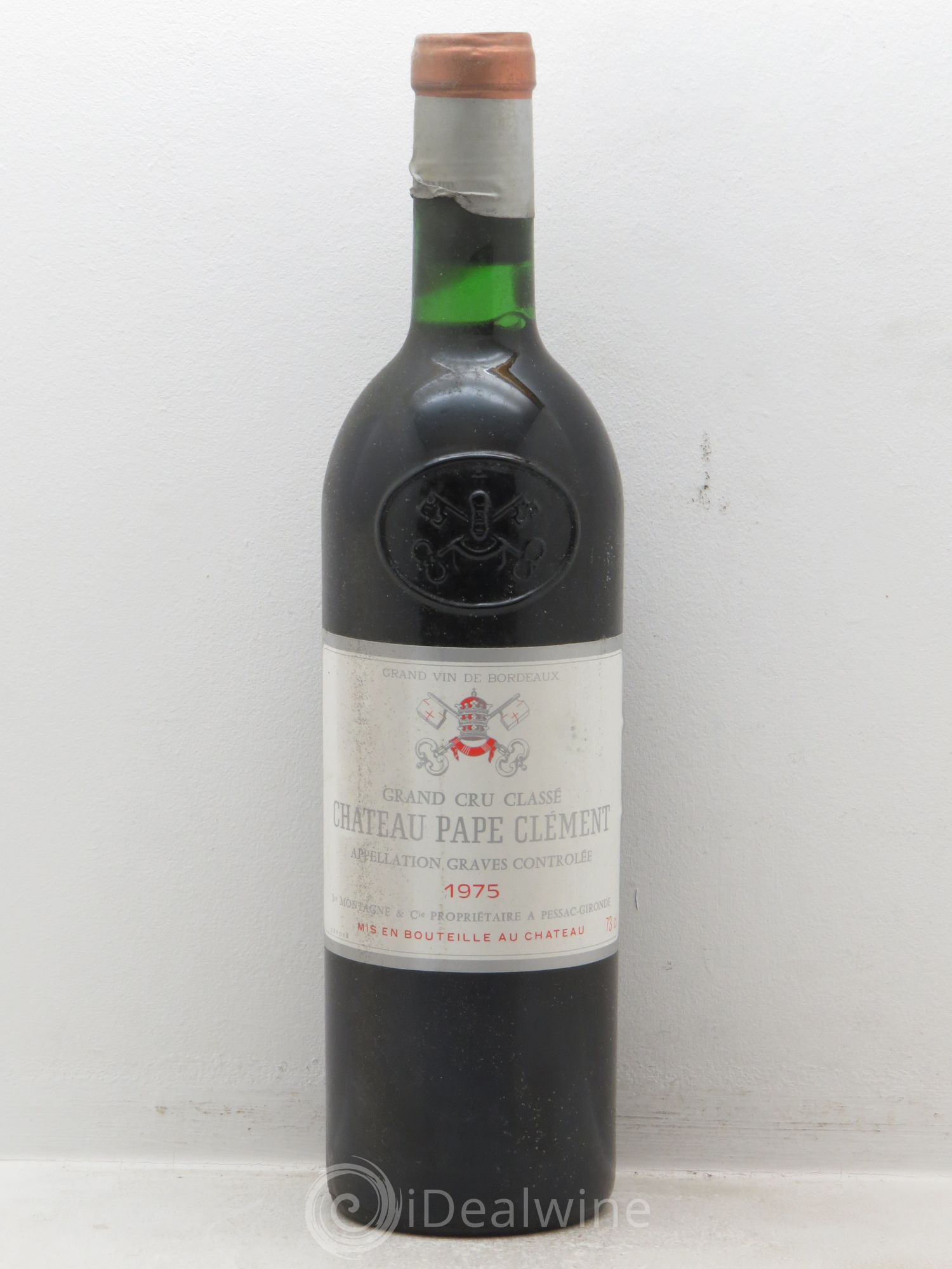 Château Pape Clément Cru Classé de Graves 1975 - Lot de 6 bouteilles - 0