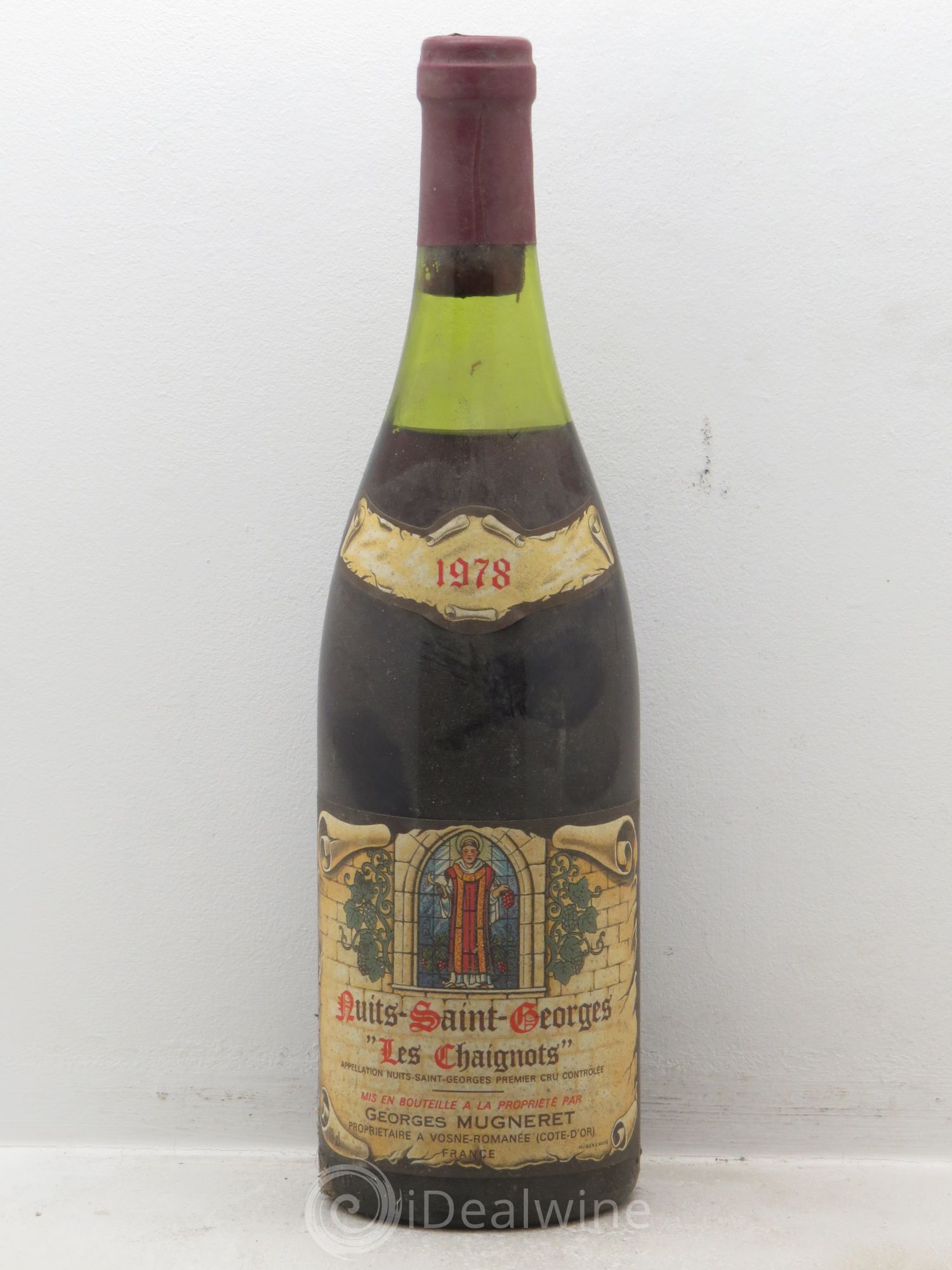 Nuits-Saint-Georges 1er Cru Les Chaignots Georges Mugneret (Domaine) 1978 - Lot de 1 bouteille - 0