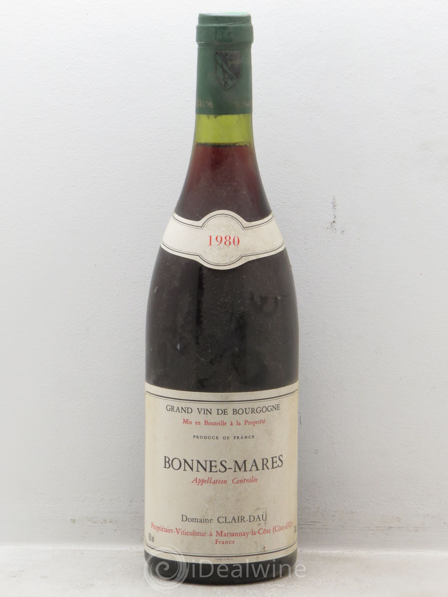 Bonnes-Mares Grand Cru Clair Daü 1980 - Lot de 1 bouteille - 0