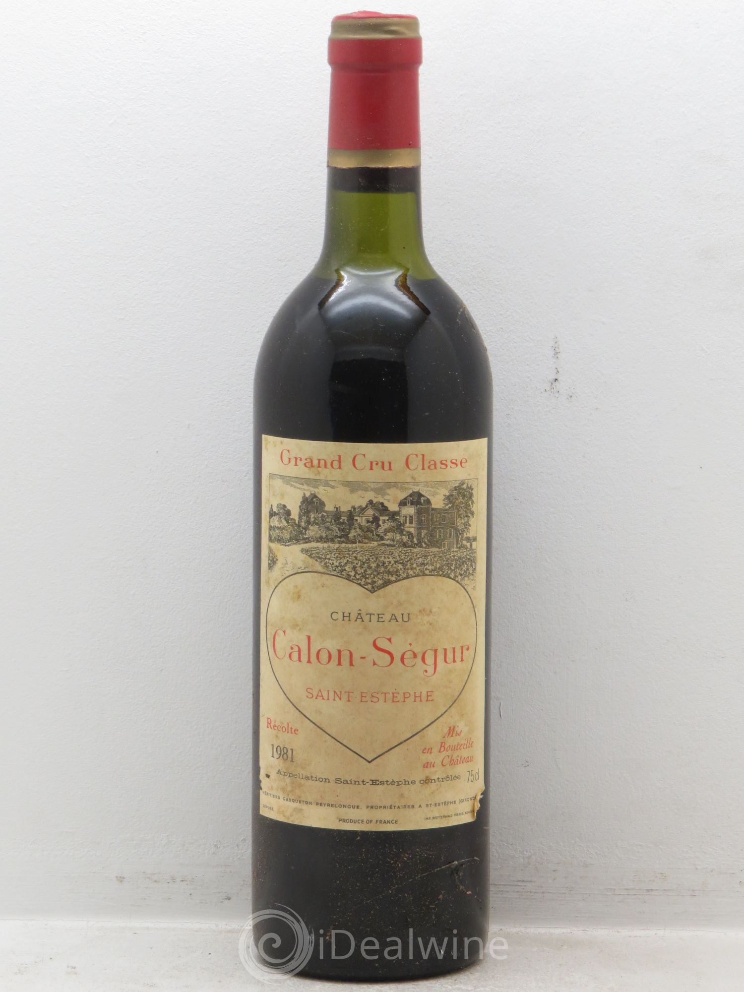 Château Calon Ségur 3ème Grand Cru Classé 1981 - Lot de 12 bouteilles - 0