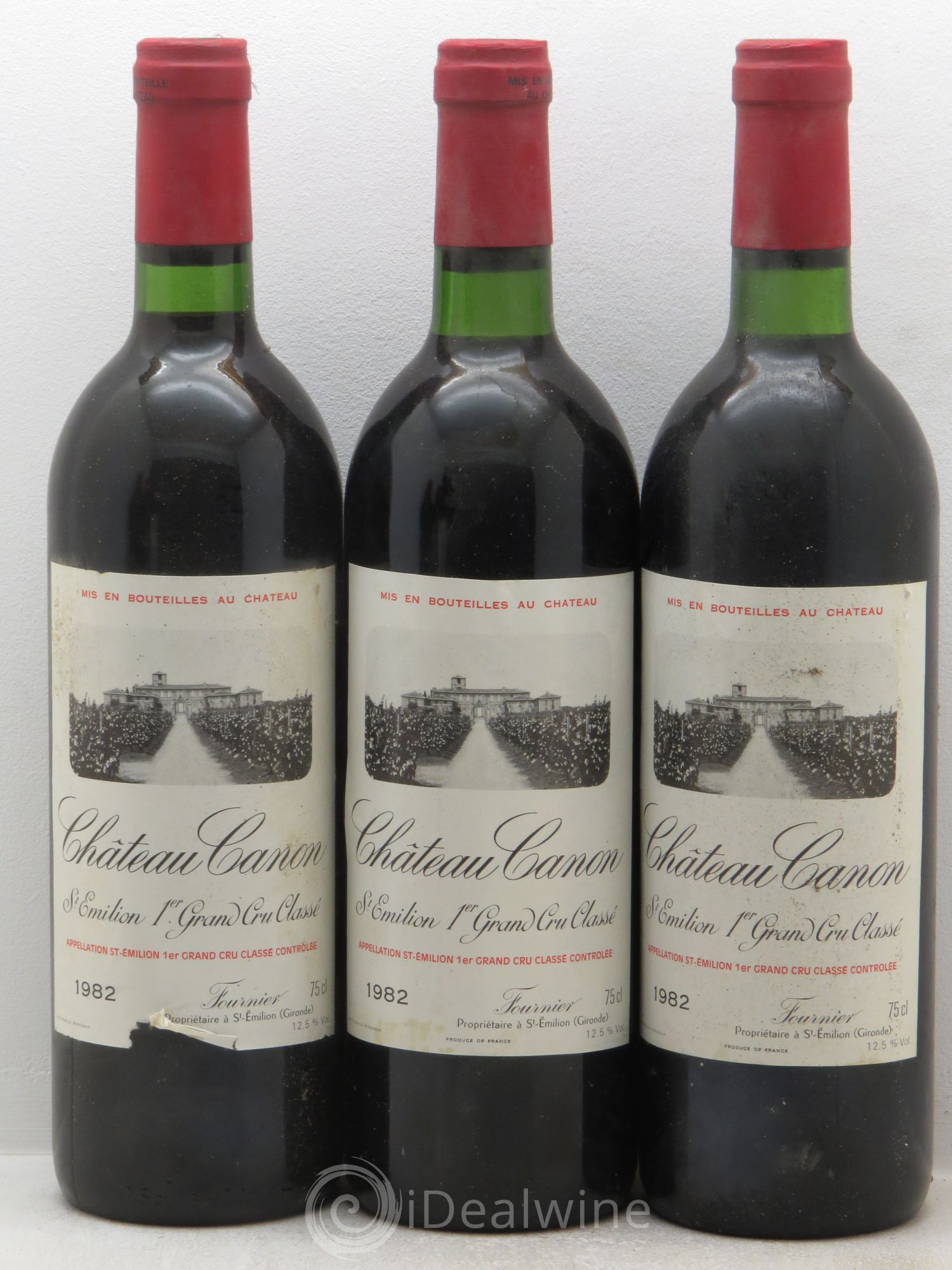 Château Canon 1er Grand Cru Classé B 1982 - Lot de 12 bouteilles - 2
