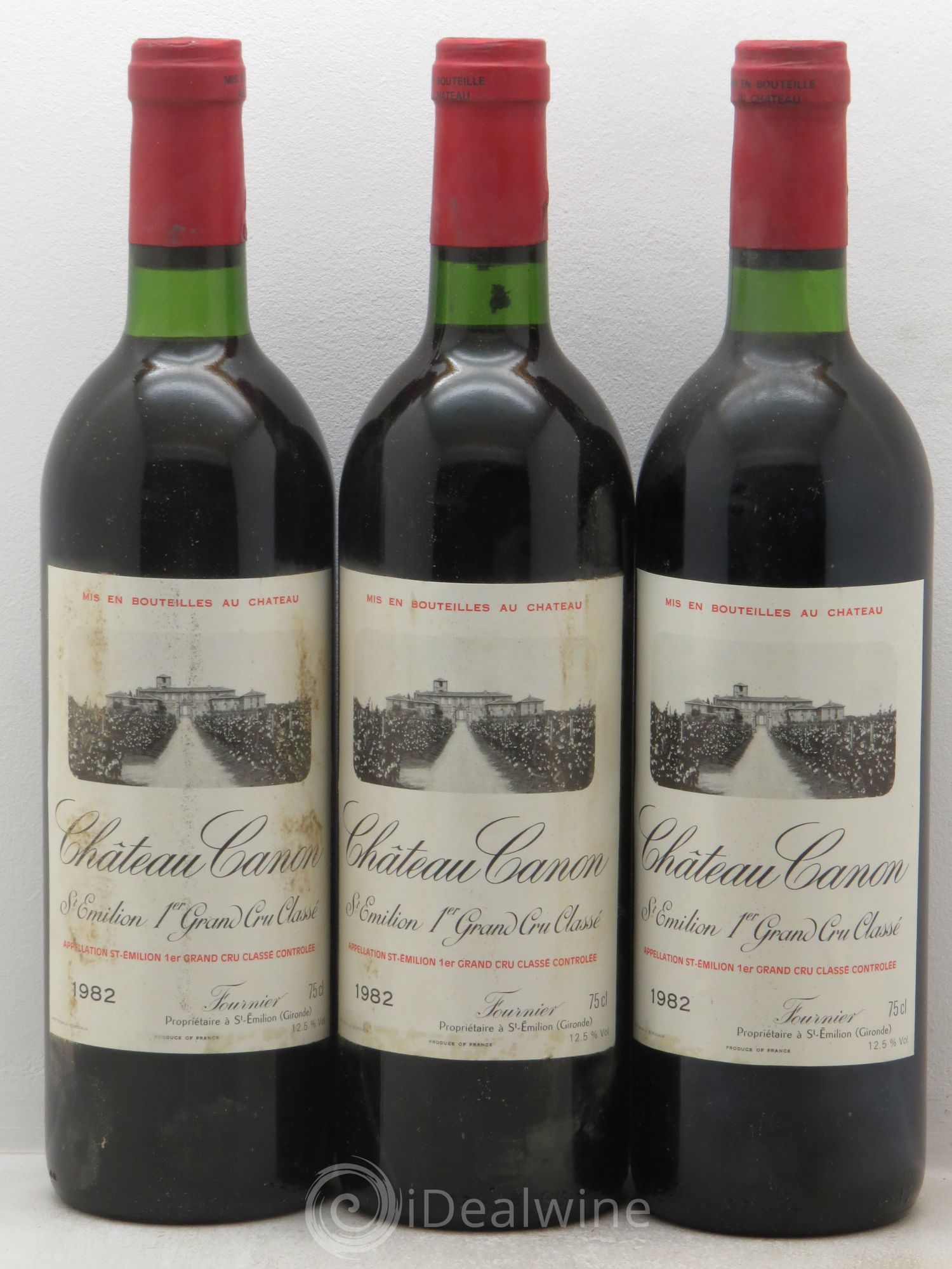 Château Canon 1er Grand Cru Classé B 1982 - Lot de 12 bouteilles - 3