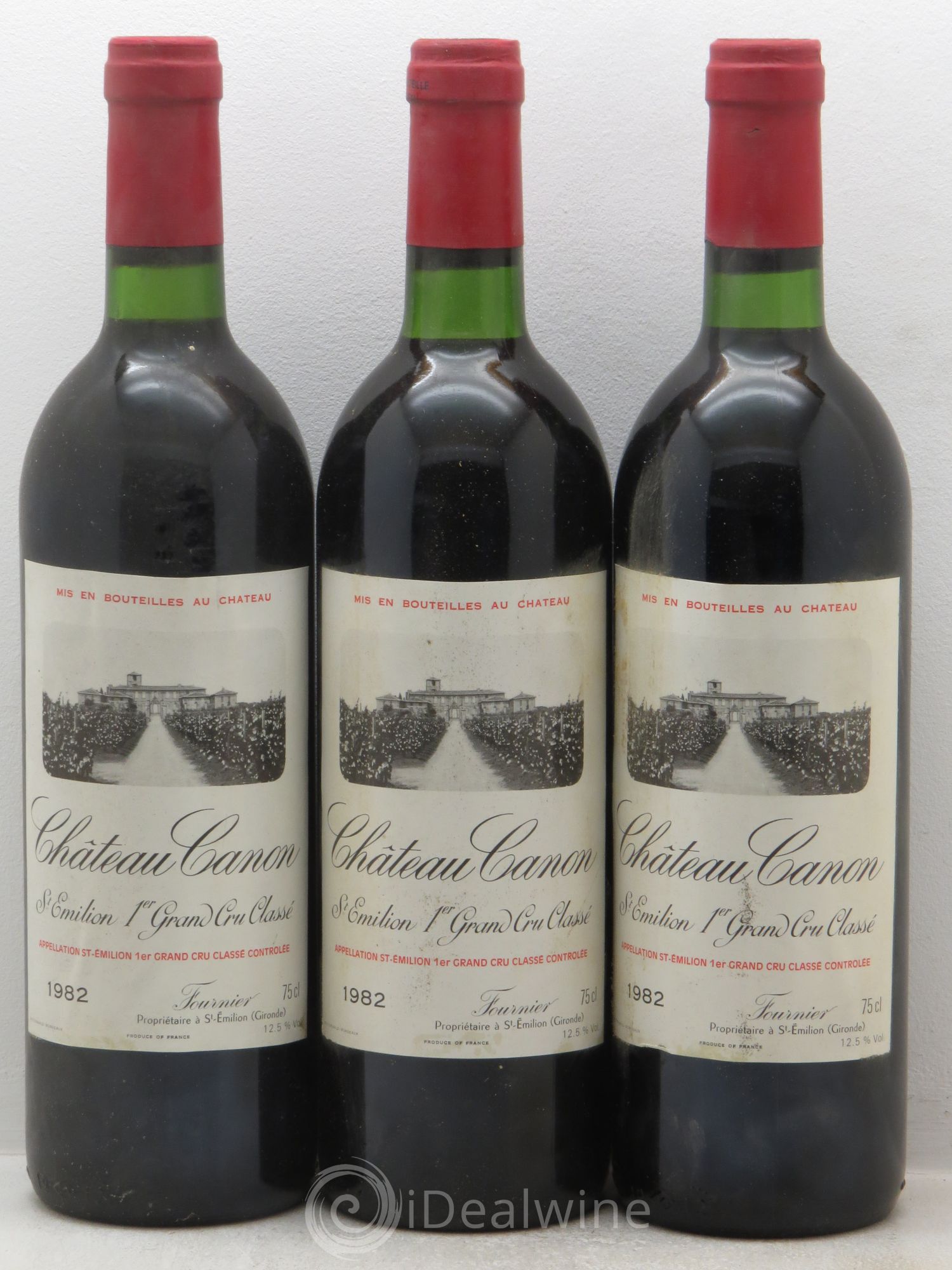 Château Canon 1er Grand Cru Classé B 1982 - Lot de 12 bouteilles - 4