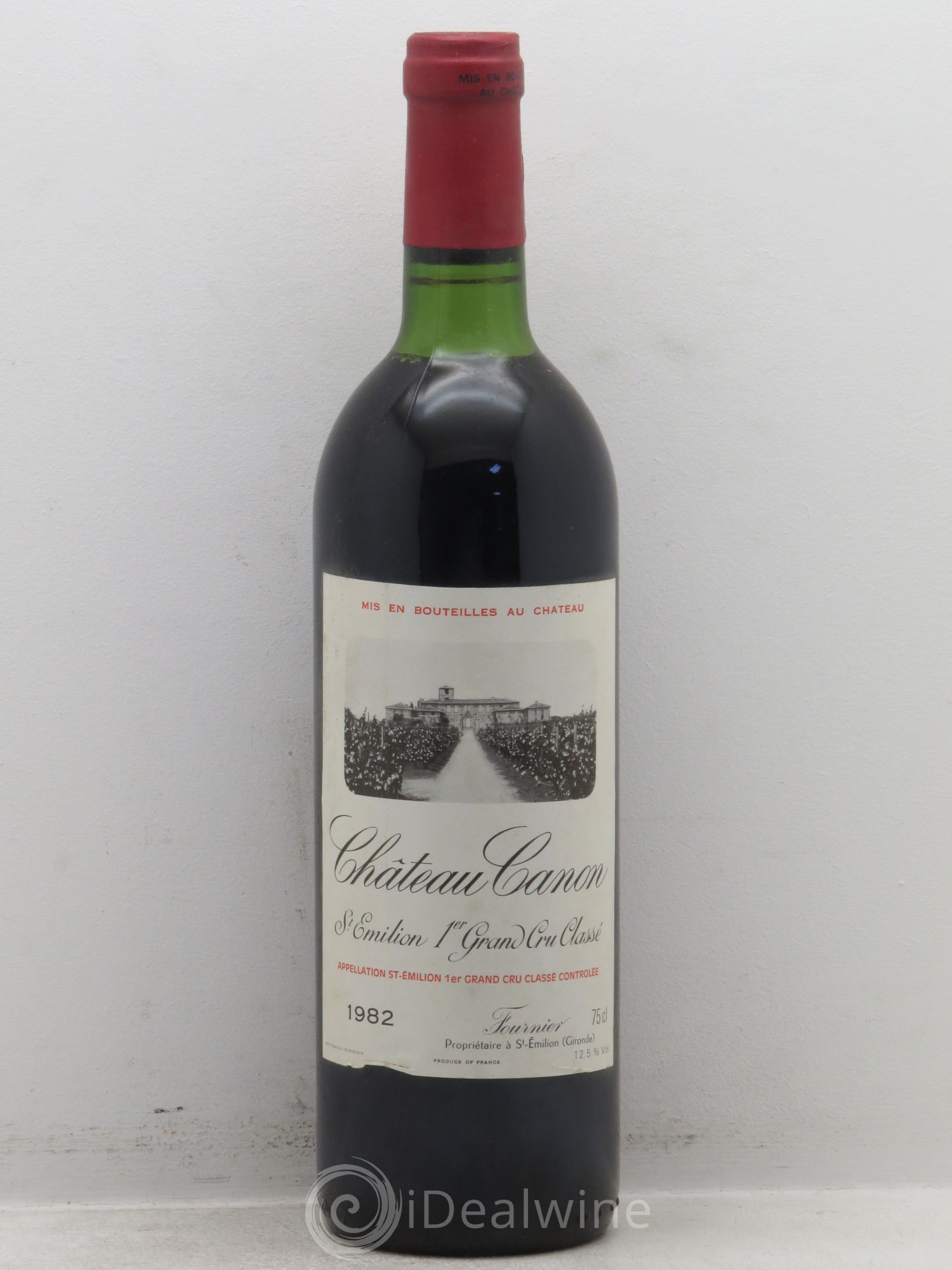 Château Canon 1er Grand Cru Classé B 1982 - Lot de 1 bouteille - 0