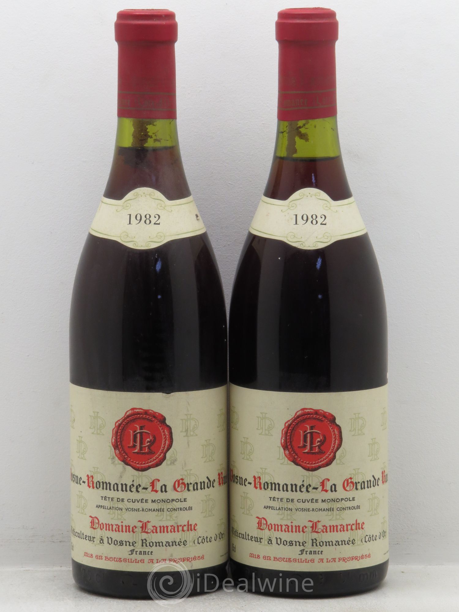 Vosne-Romanée 1er Cru Tête de Cuvée Monopole 1982 - Posten von 2 Flaschen - 0