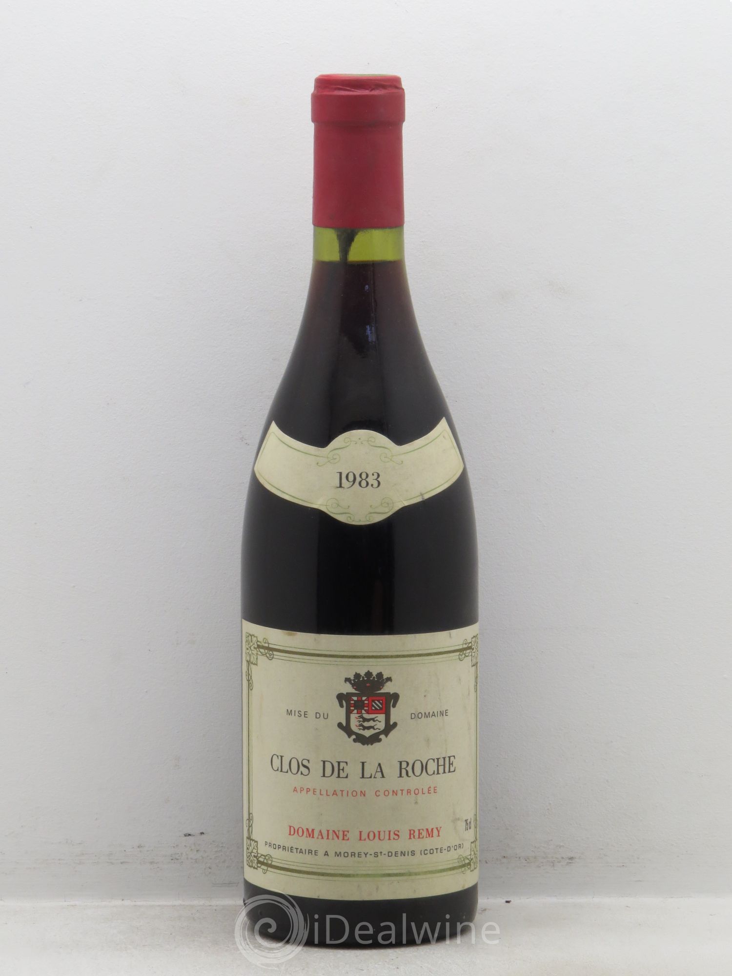 Clos de la Roche Grand Cru Louis Remy - Chantal Remy (Domaine) 1983 - Posten von 1 Flasche - 0