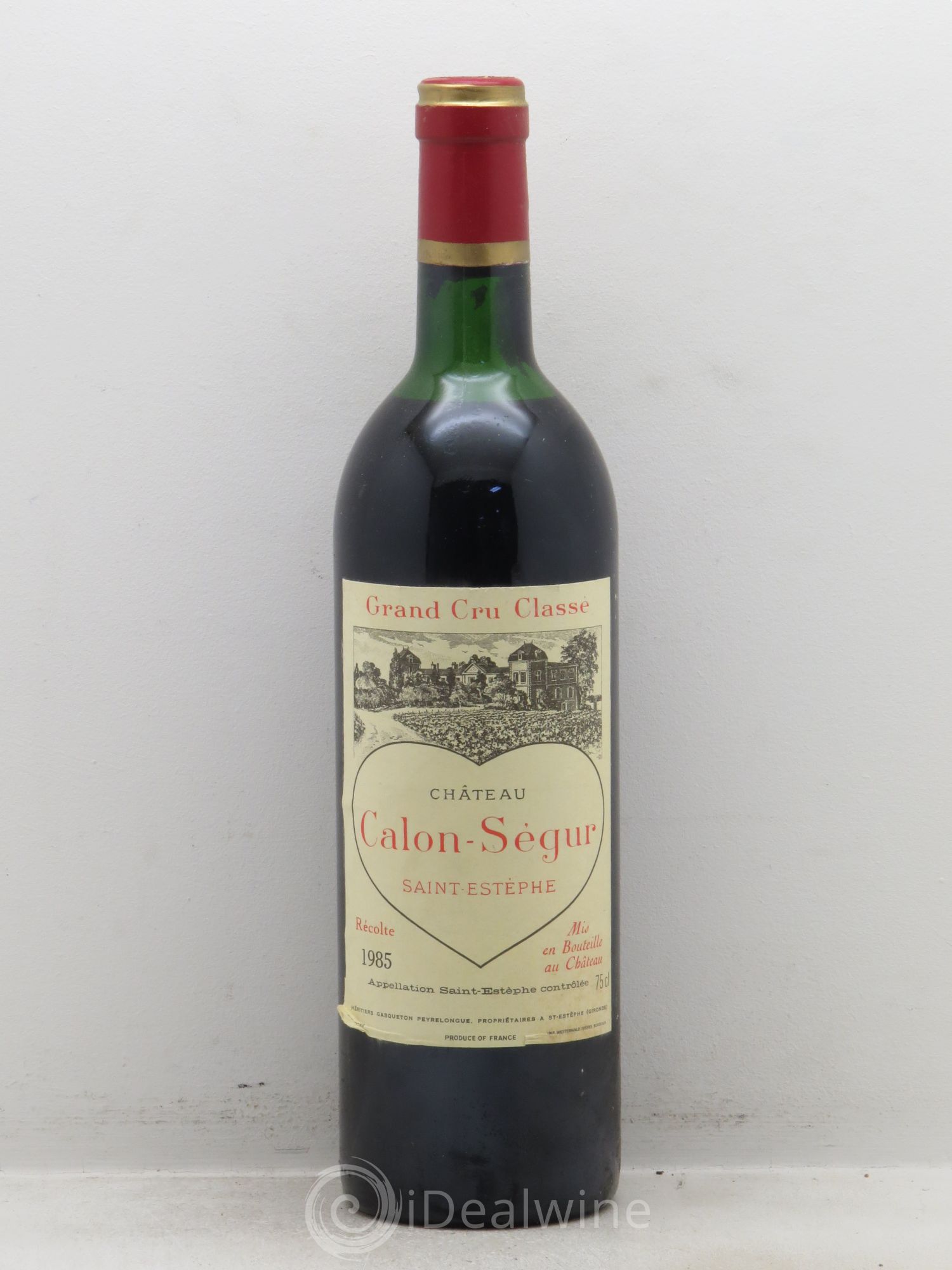 Château Calon Ségur 3ème Grand Cru Classé 1985 - Lot de 12 bouteilles - 0
