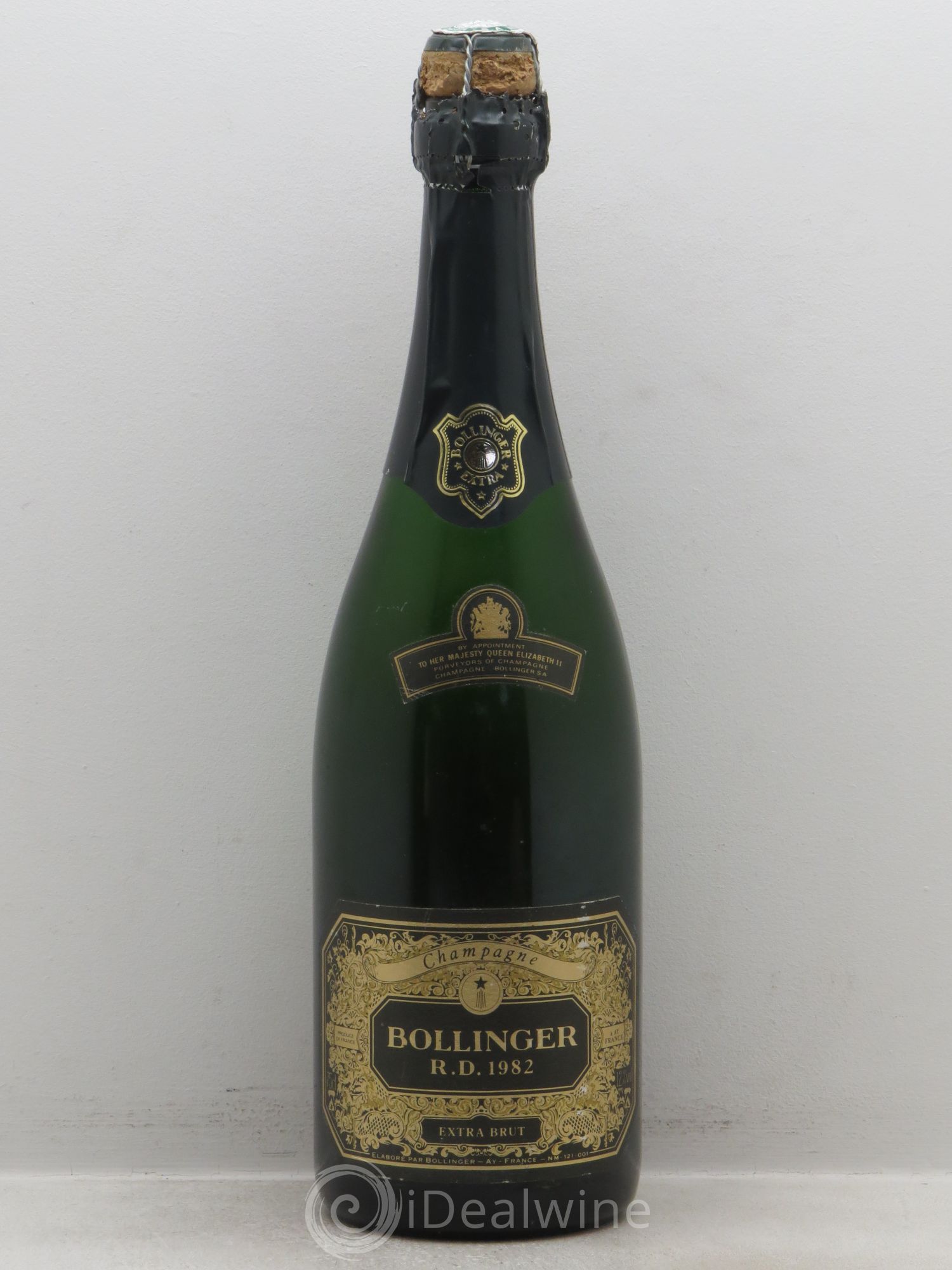 R.D. Extra-Brut Bollinger 1982 - Lot de 1 bouteille - 0