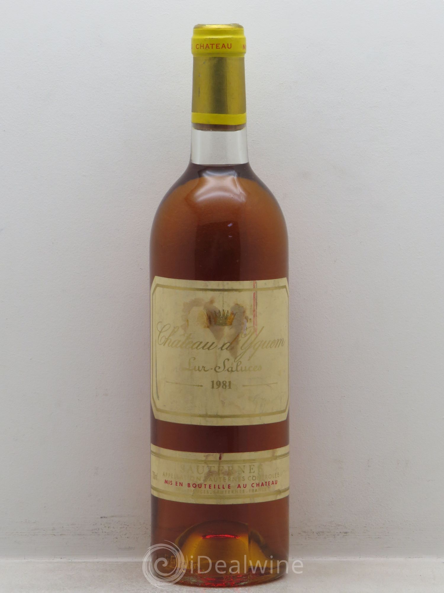 Château d' Yquem 1er Cru Classé Supérieur 1981 - Lotto di 1 bottiglia - 0