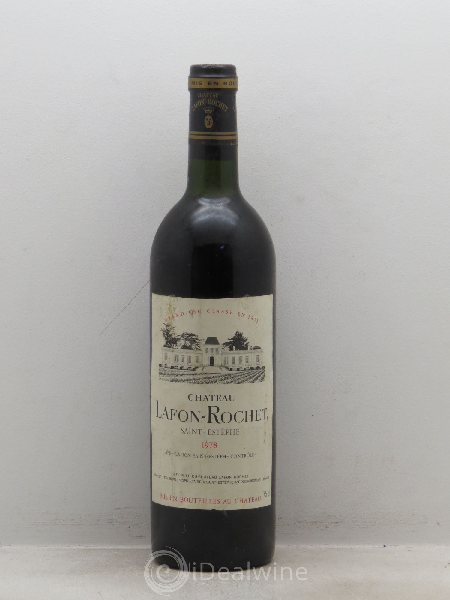 Château Lafon Rochet 4ème Grand Cru Classé 1978 - Lot de 1 bouteille - 0