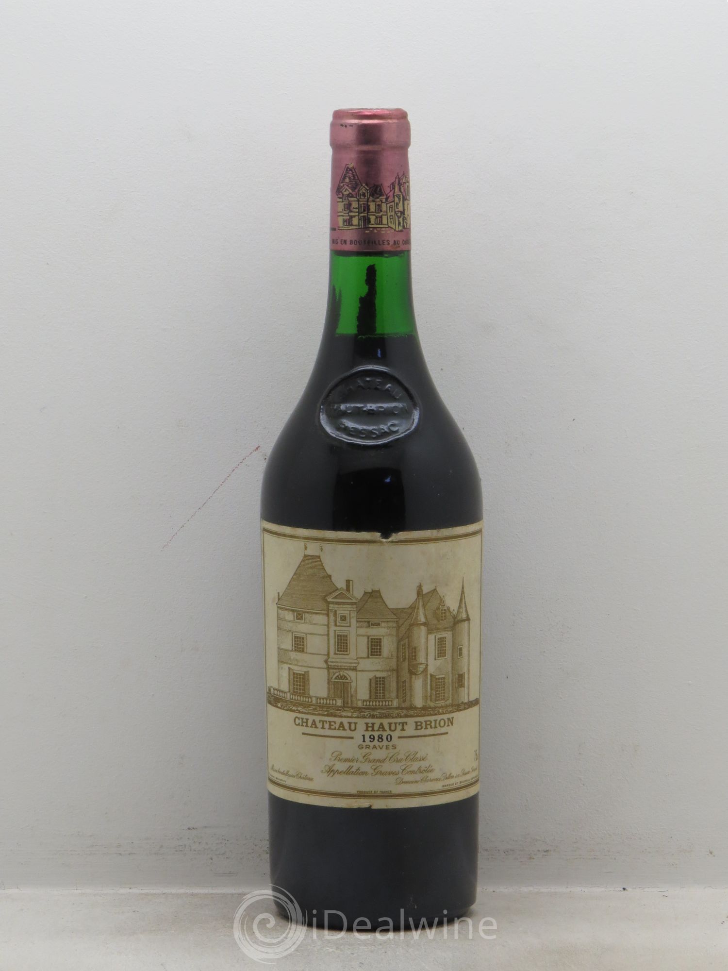 Château Haut Brion 1er Grand Cru Classé 1980 - Lot de 1 bouteille - 0