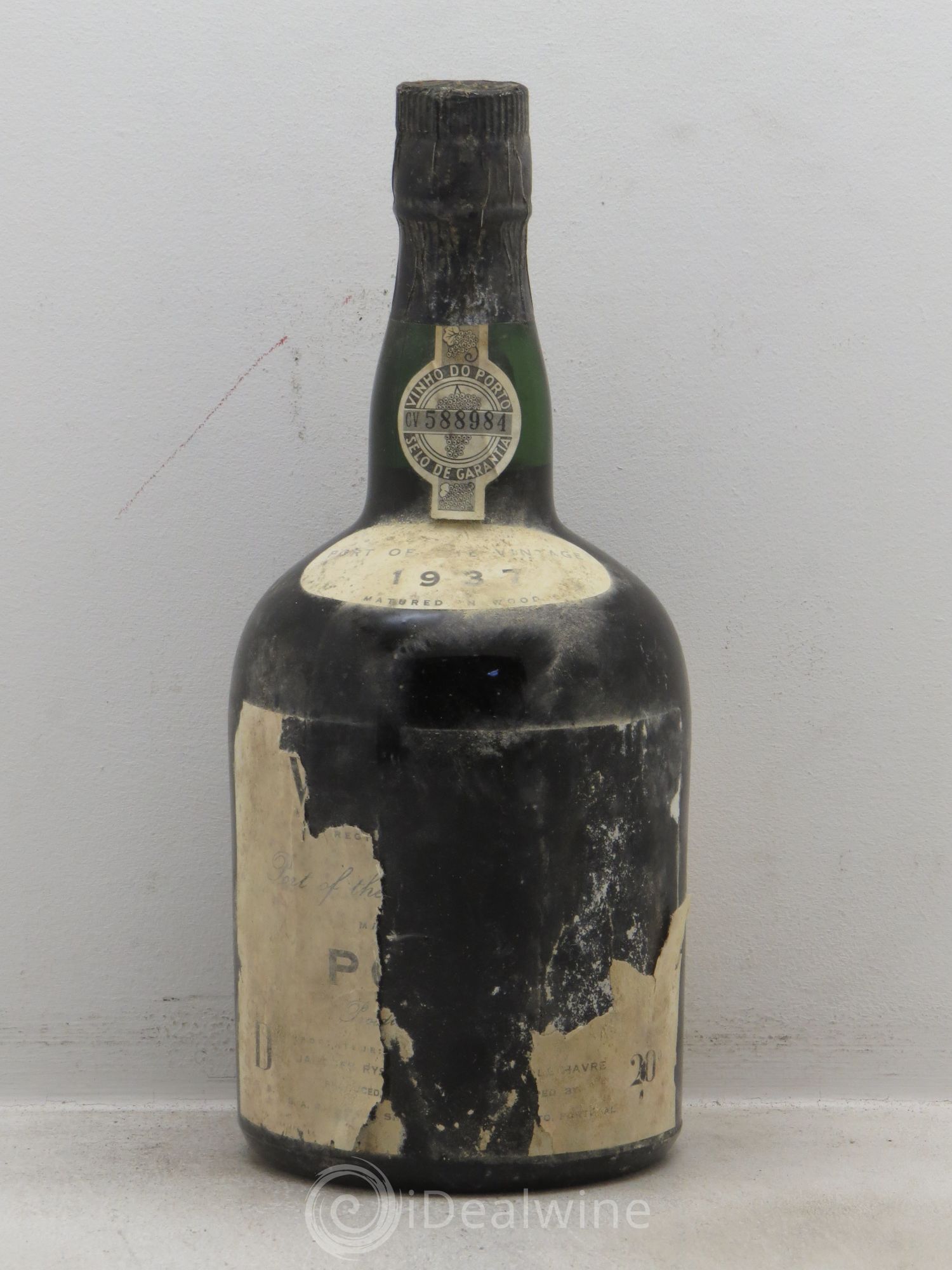Porto WJ 1937 - Posten von 1 Flasche - 0