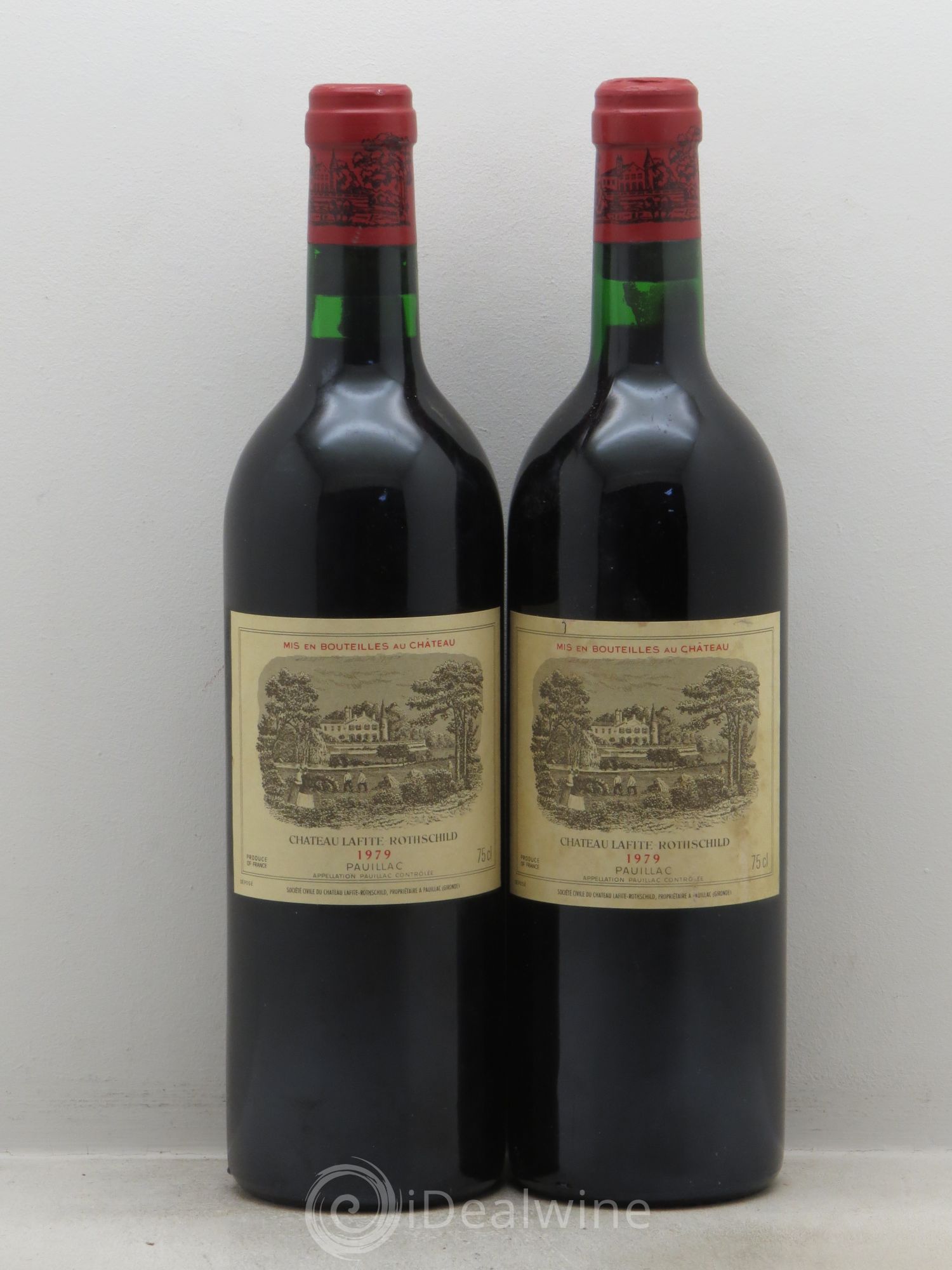 Château Lafite Rothschild 1er Grand Cru Classé 1979 - Lot de 2 bouteilles - 0