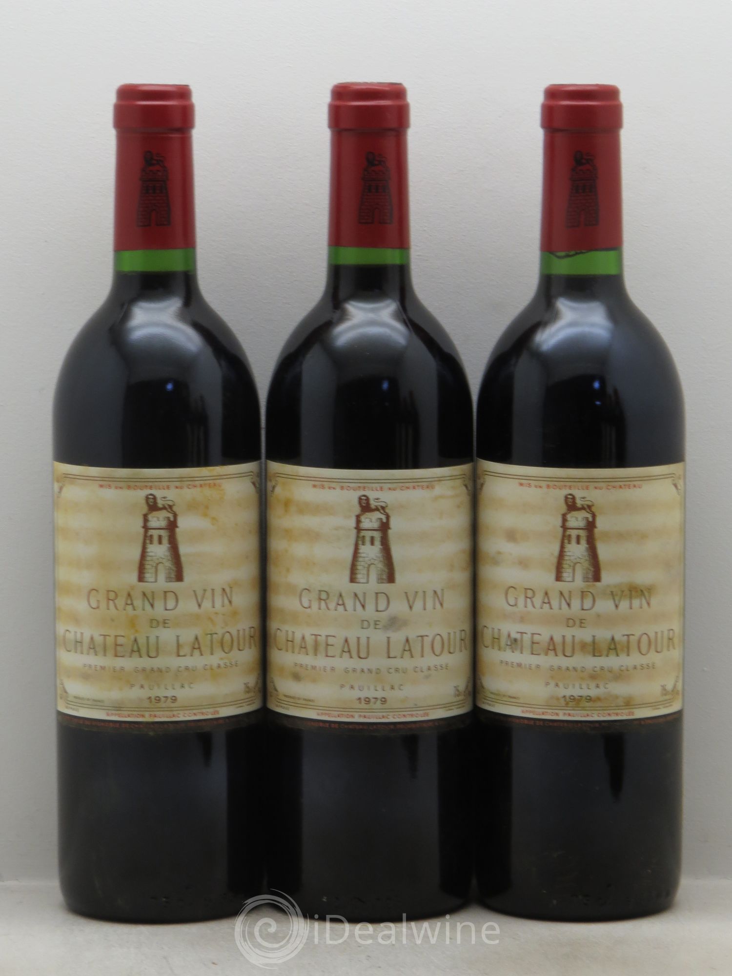 Château Latour 1er Grand Cru Classé 1979 - Lot de 6 bouteilles - 1