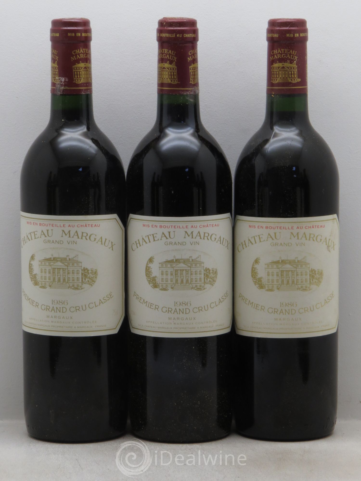 Château Margaux 1er Grand Cru Classé 1986 - Lot de 12 bouteilles - 2