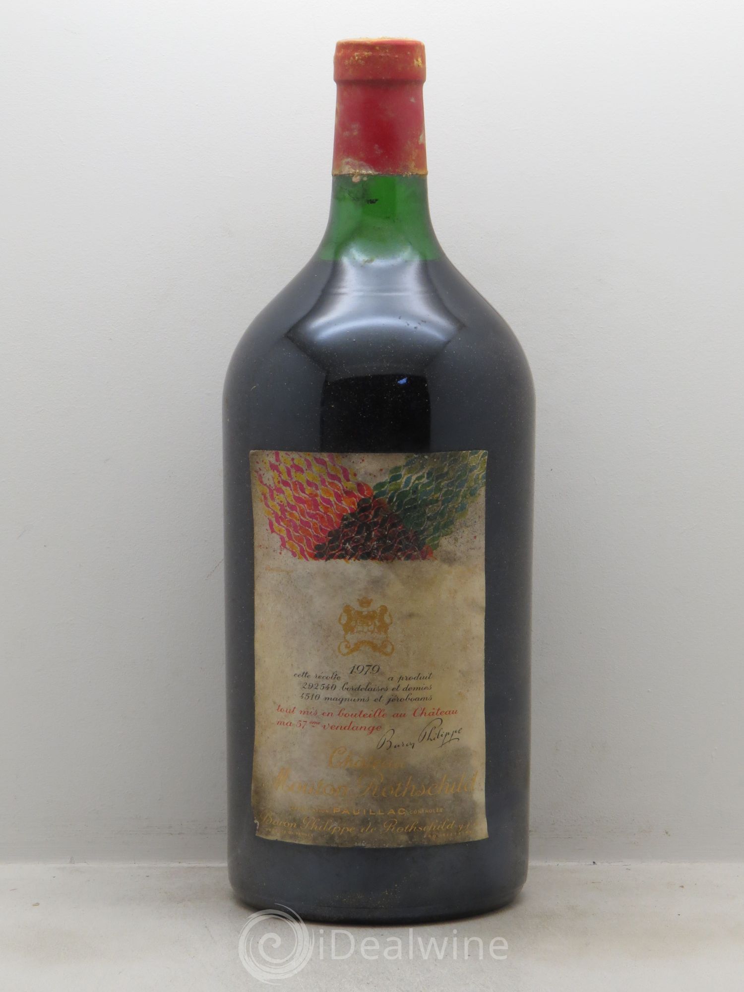 Château Mouton Rothschild 1er Grand Cru Classé 1979 - Lot de 1 double magnum - 0