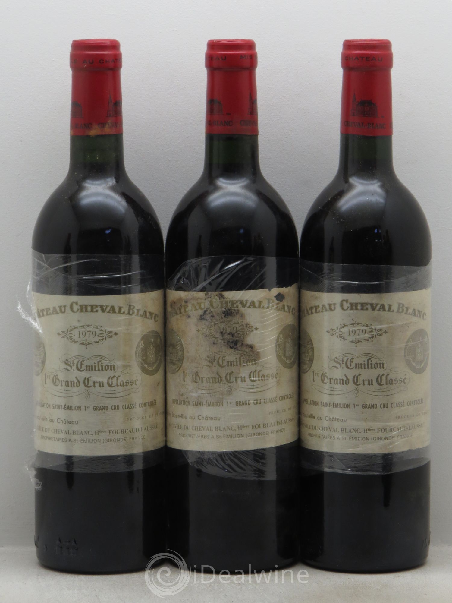 Château Cheval Blanc 1er Grand Cru Classé A 1979 - Lot de 6 bouteilles - 1