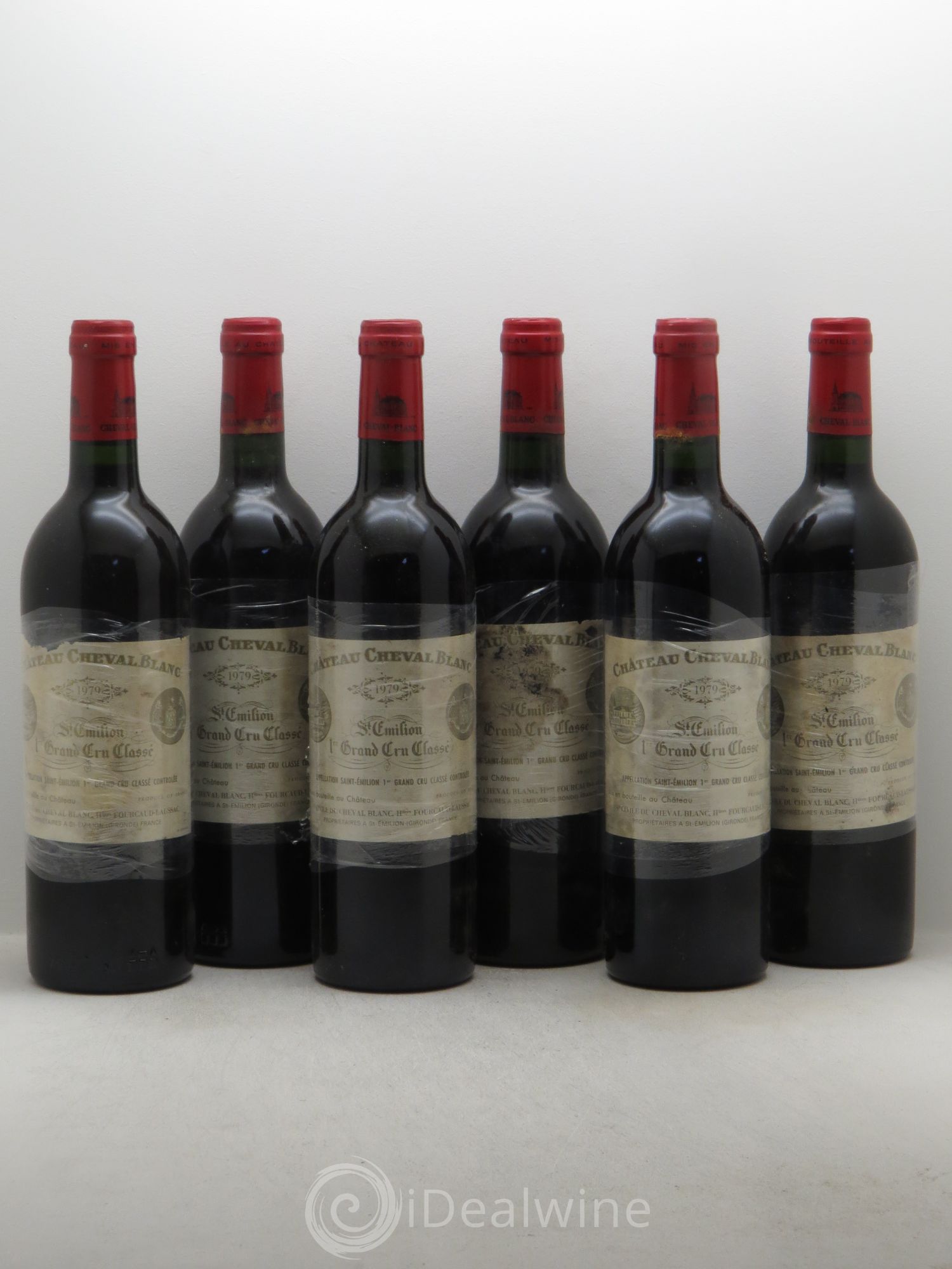 Château Cheval Blanc 1er Grand Cru Classé A 1979 - Lot de 6 bouteilles - 0