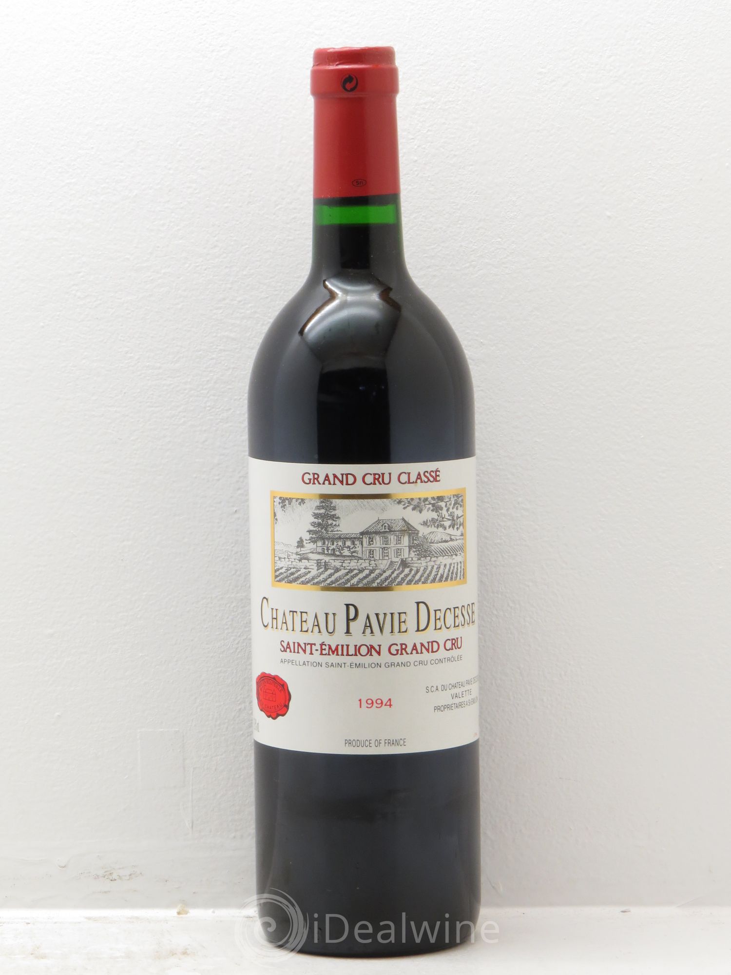 Château Pavie Decesse Grand Cru Classé 1994 - Lot de 1 bouteille - 0