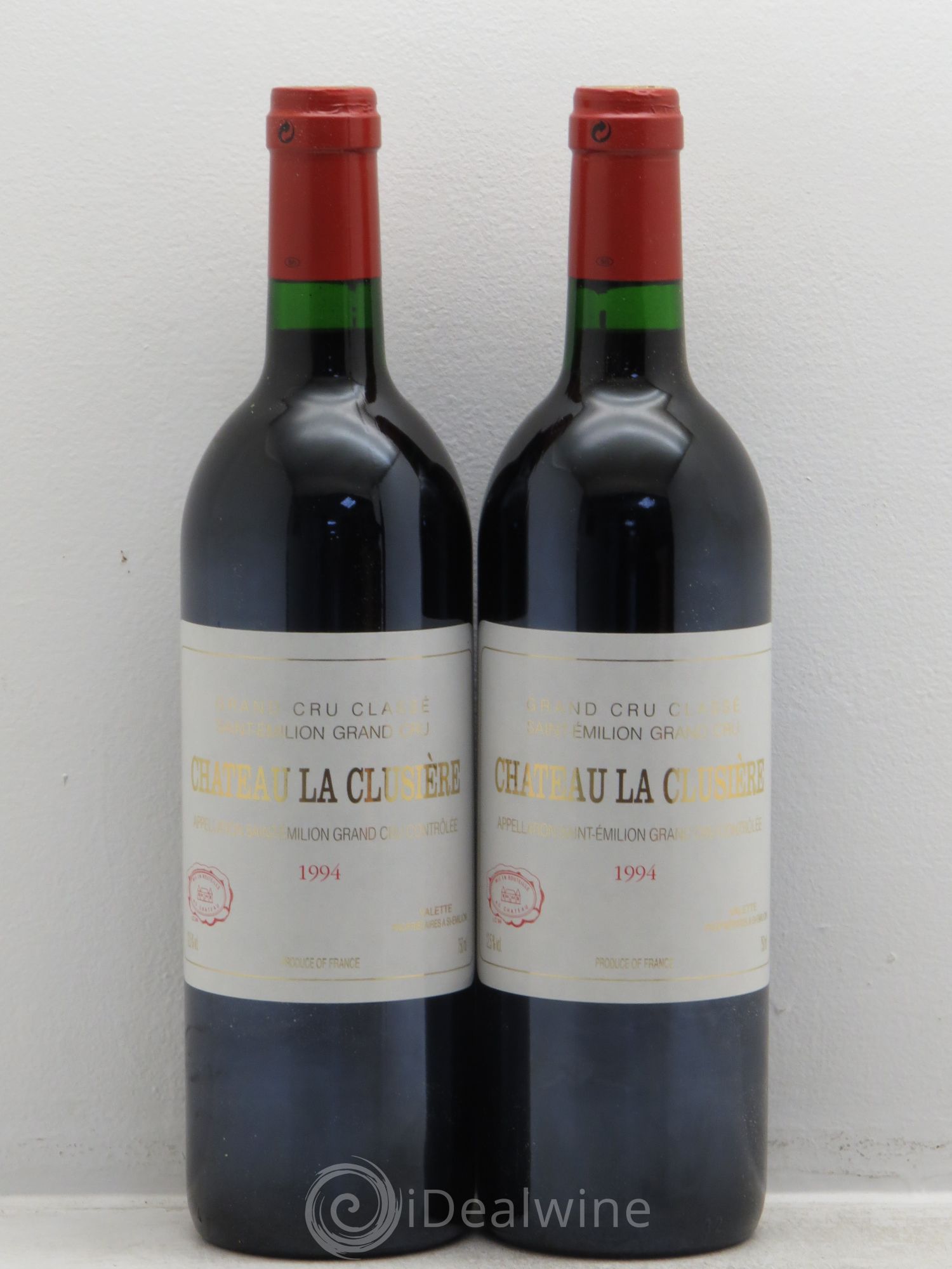 Château la Clusière 1994 - Lot de 2 bouteilles - 0