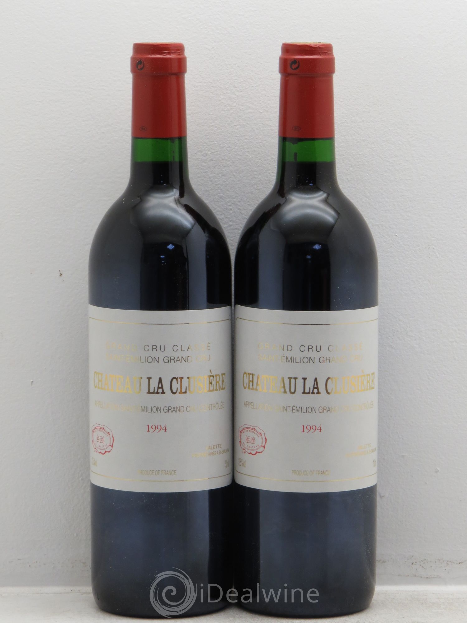 Château la Clusière 1994 - Lot de 2 bouteilles - 0