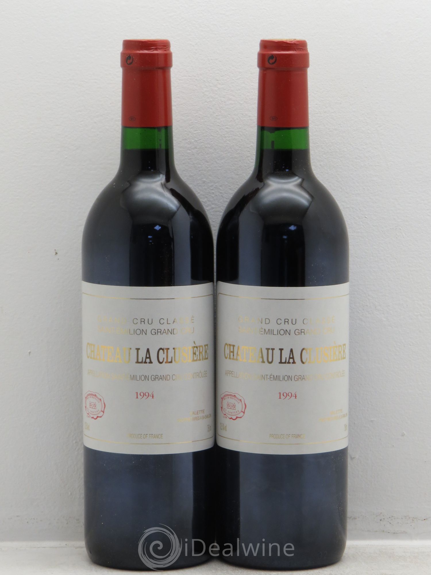 Château la Clusière 1994 - Lot de 2 bouteilles - 0