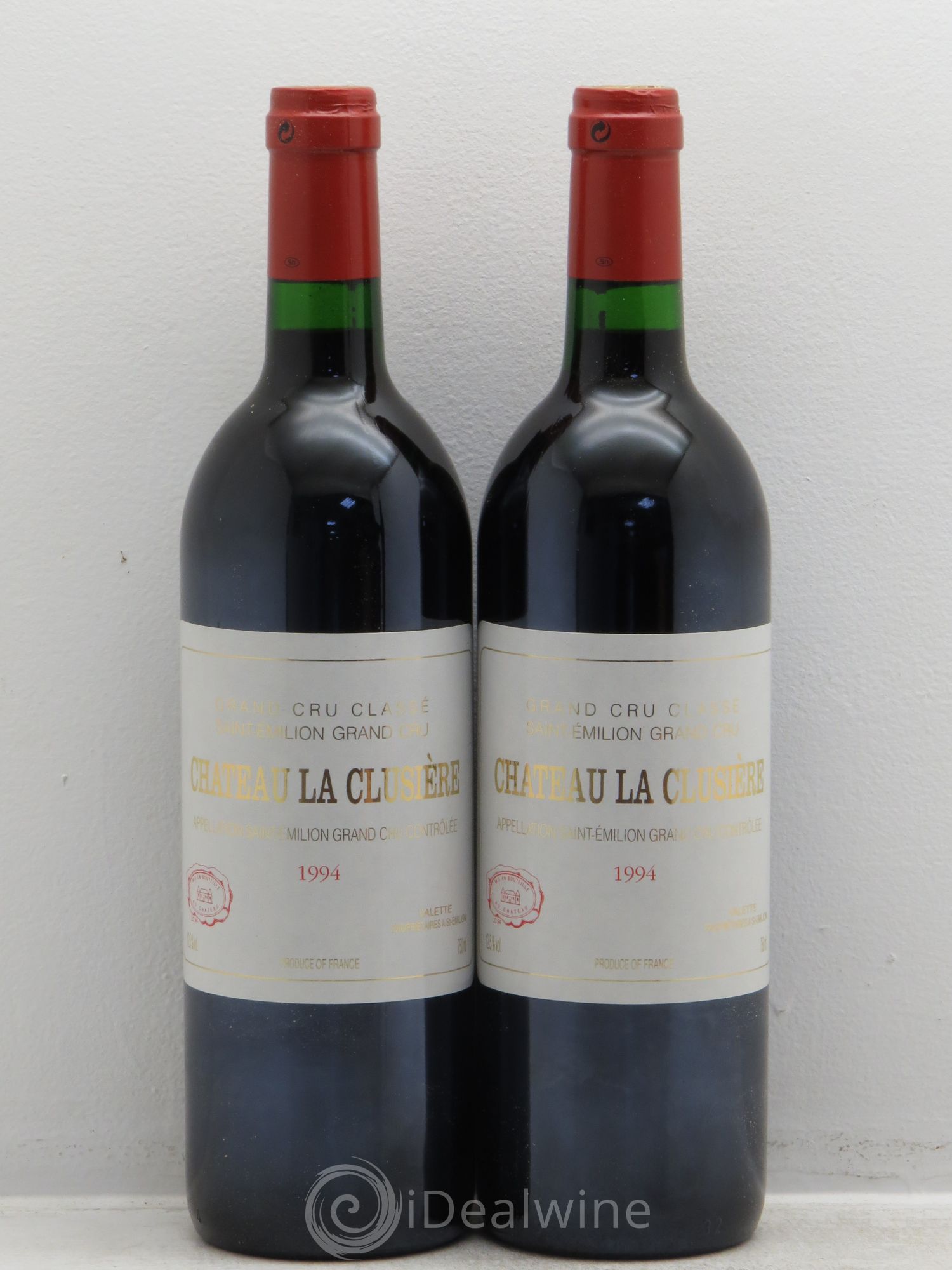Château la Clusière 1994 - Lot de 2 bouteilles - 0