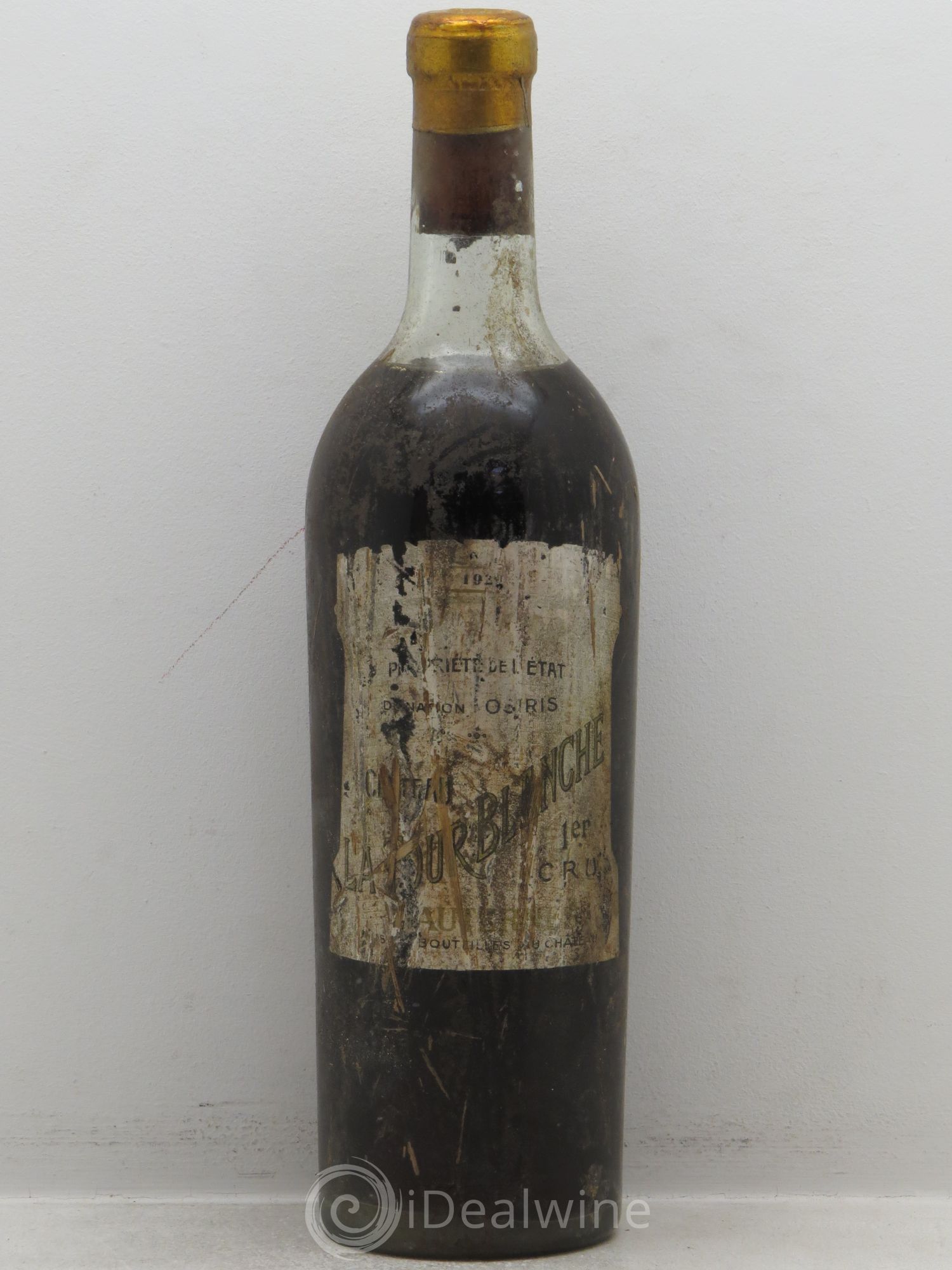 Château la Tour Blanche 1er Grand Cru Classé 1929 - Lotto di 1 bottiglia - 0