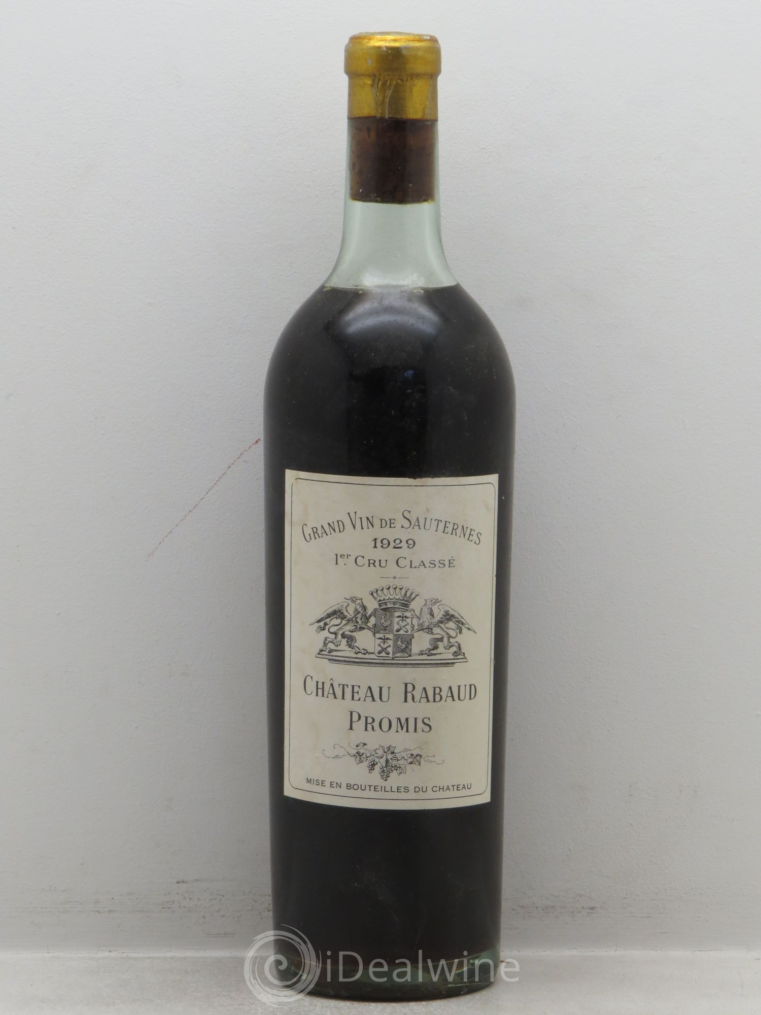 Château Rabaud Promis 1er Grand Cru Classé 1929 - Posten von 1 Flasche - 0