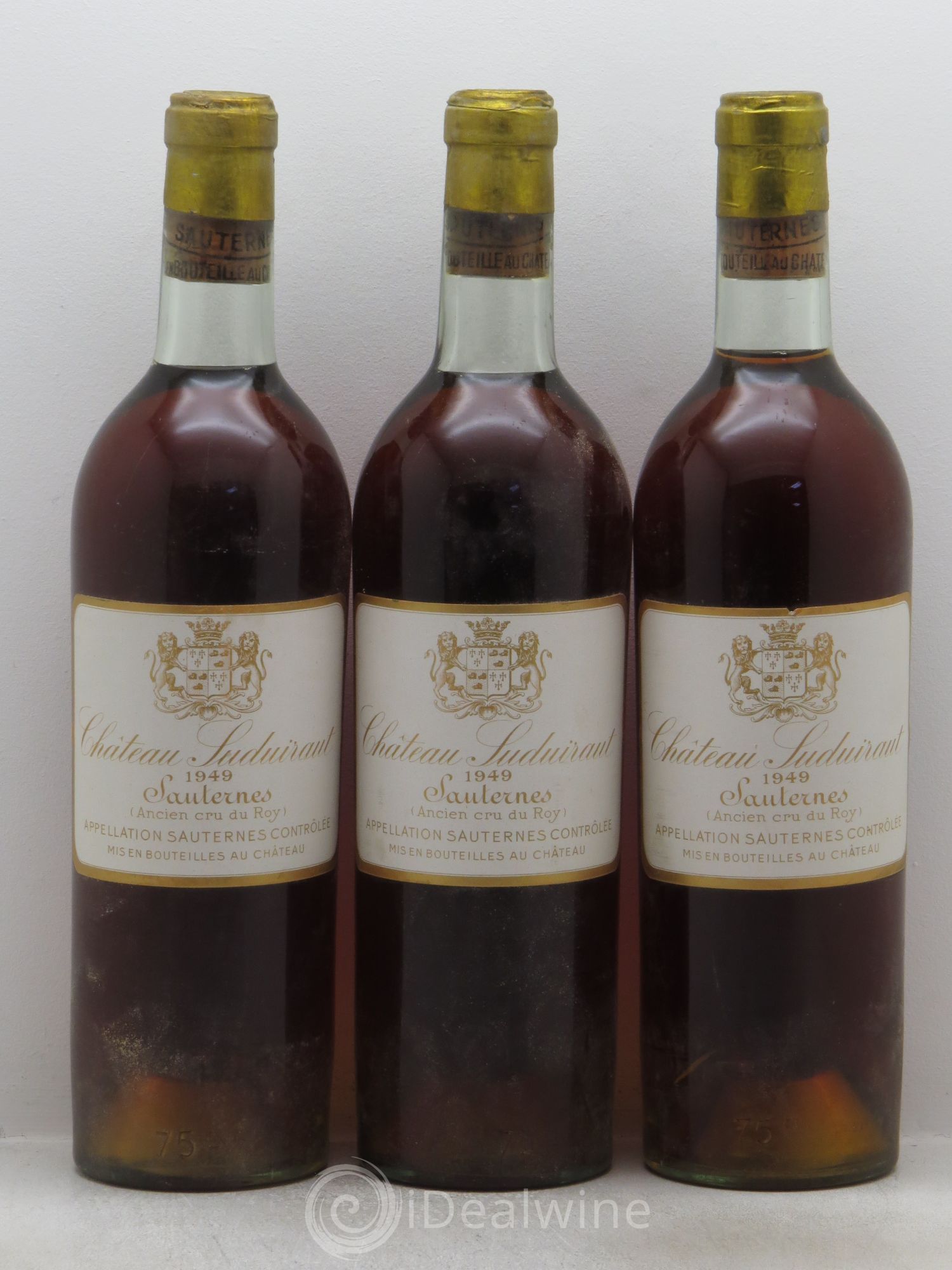 Château Suduiraut 1er Grand Cru Classé 1949 - Lotto di 3 bottiglie - 0