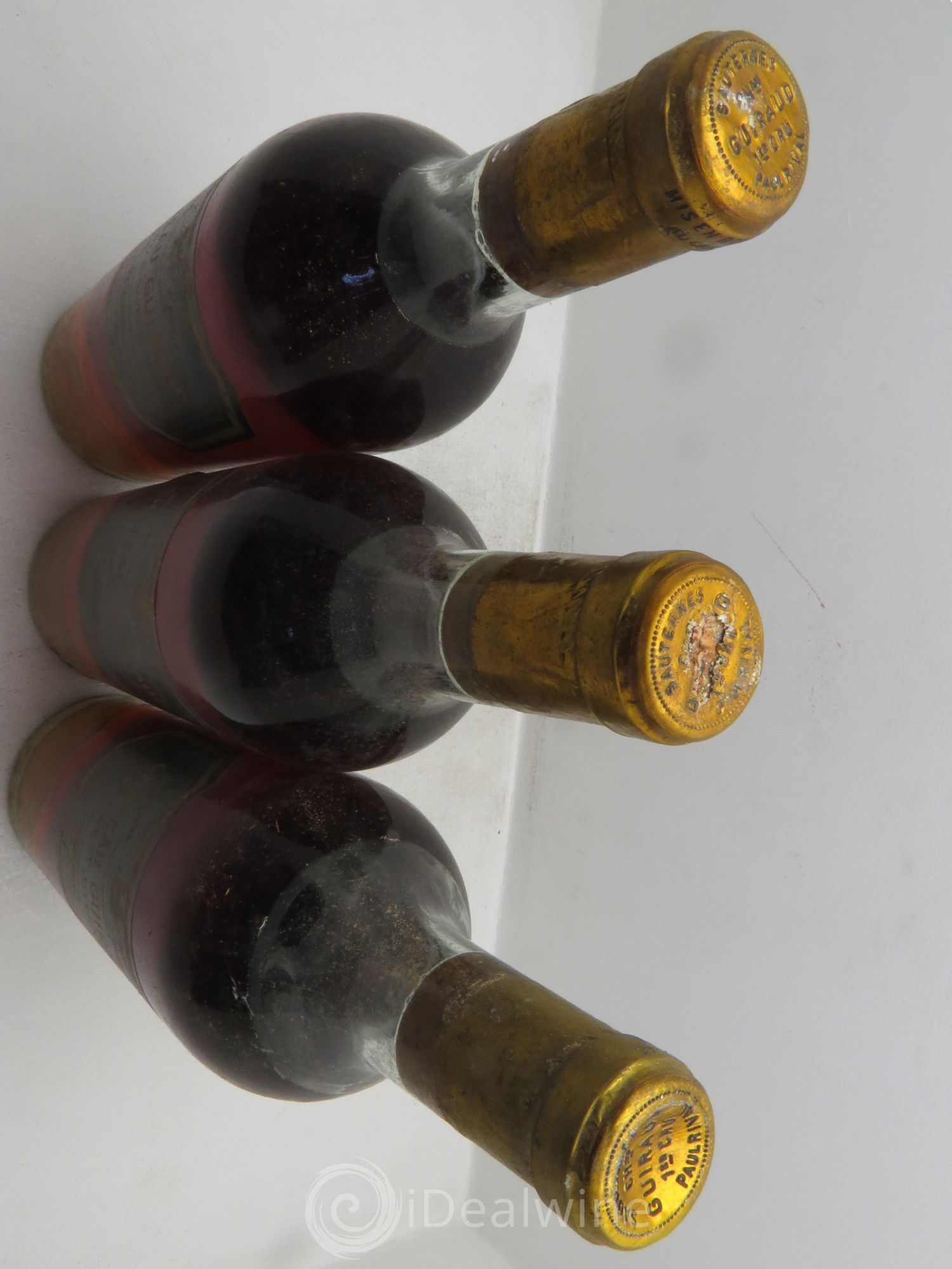 Château Guiraud 1er Grand Cru Classé 1952 - Lotto di 3 bottiglie - 1