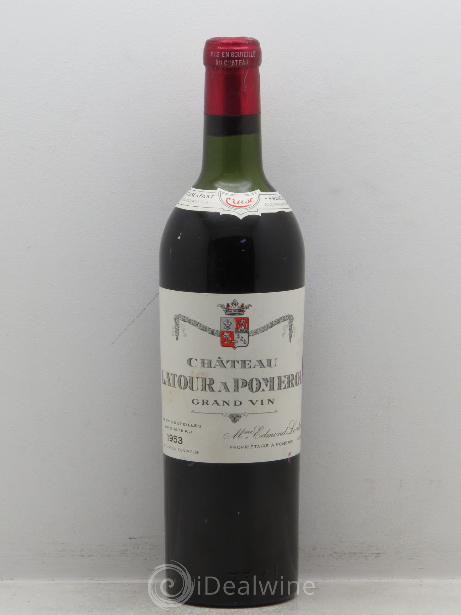 Château Latour à Pomerol 1953 - Lot de 1 bouteille - 0