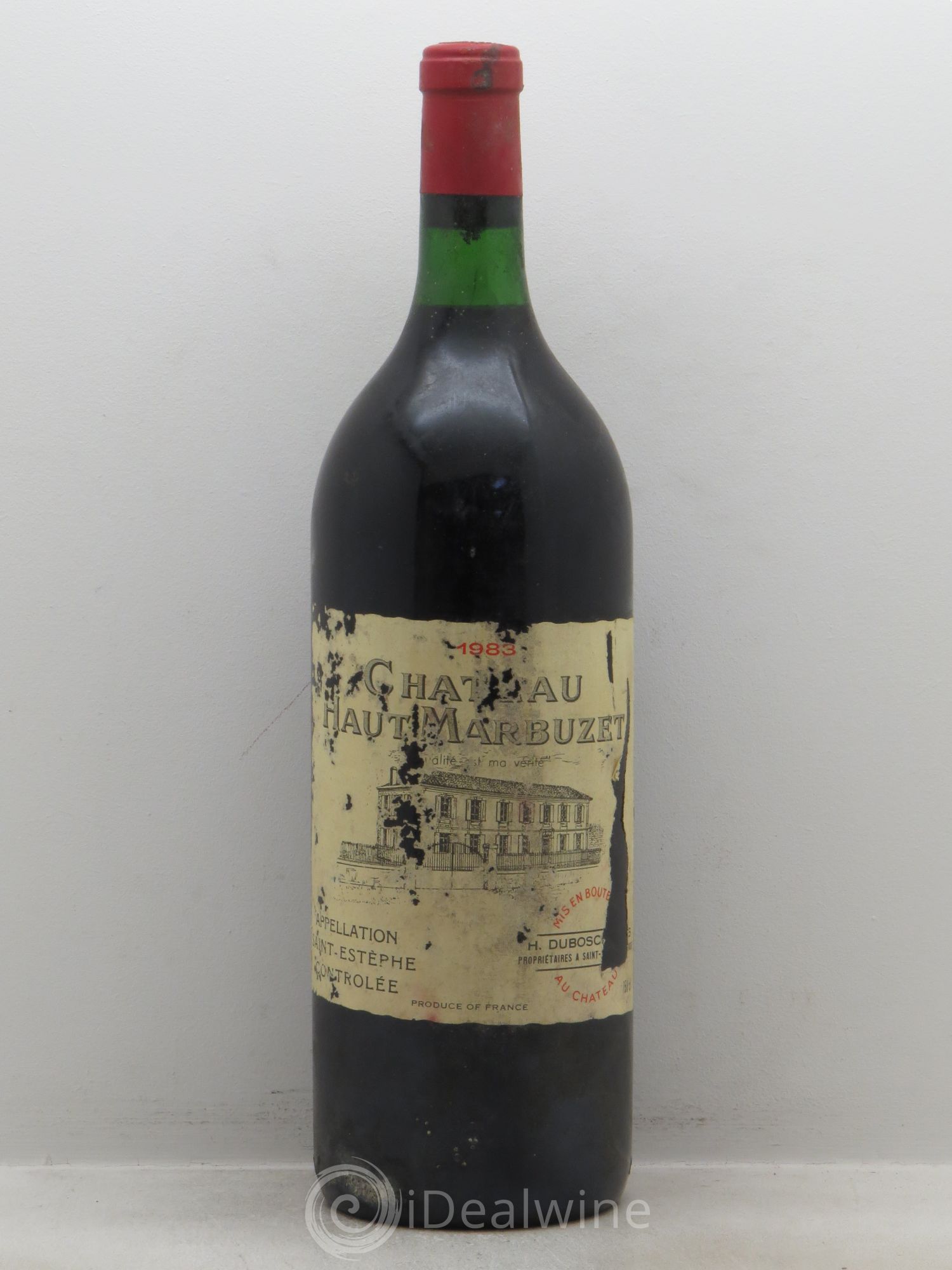 Château Haut Marbuzet 1983 - Lot de 1 magnum - 0