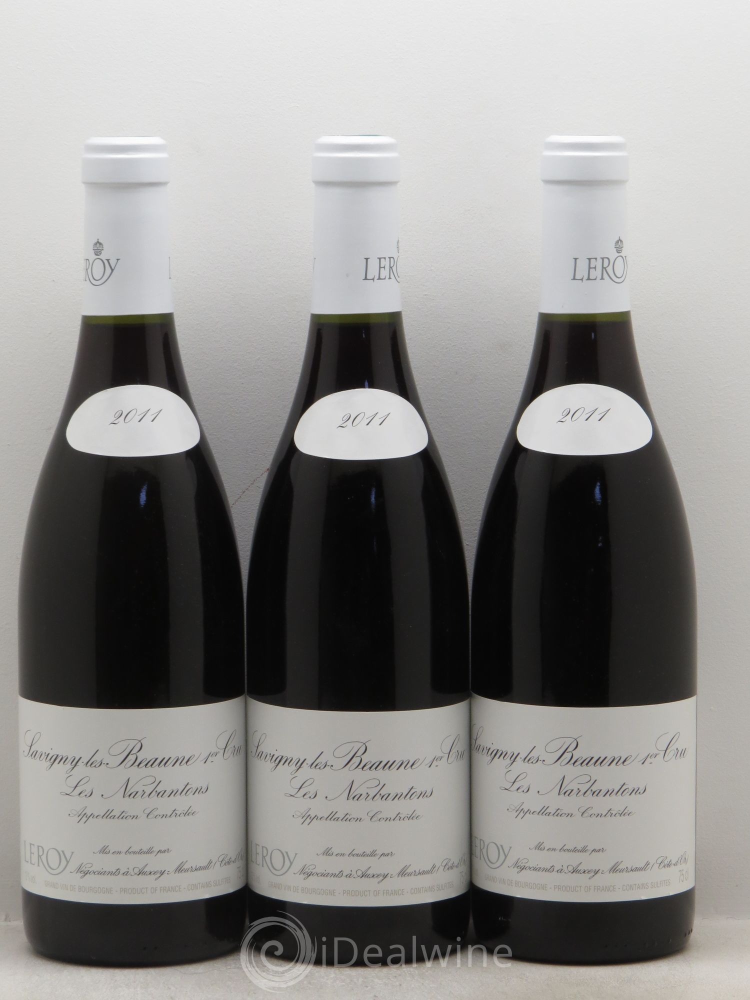 Savigny-lès-Beaune 1er Cru Mise négoce Leroy 2011 - Posten von 12 Flaschen - 3