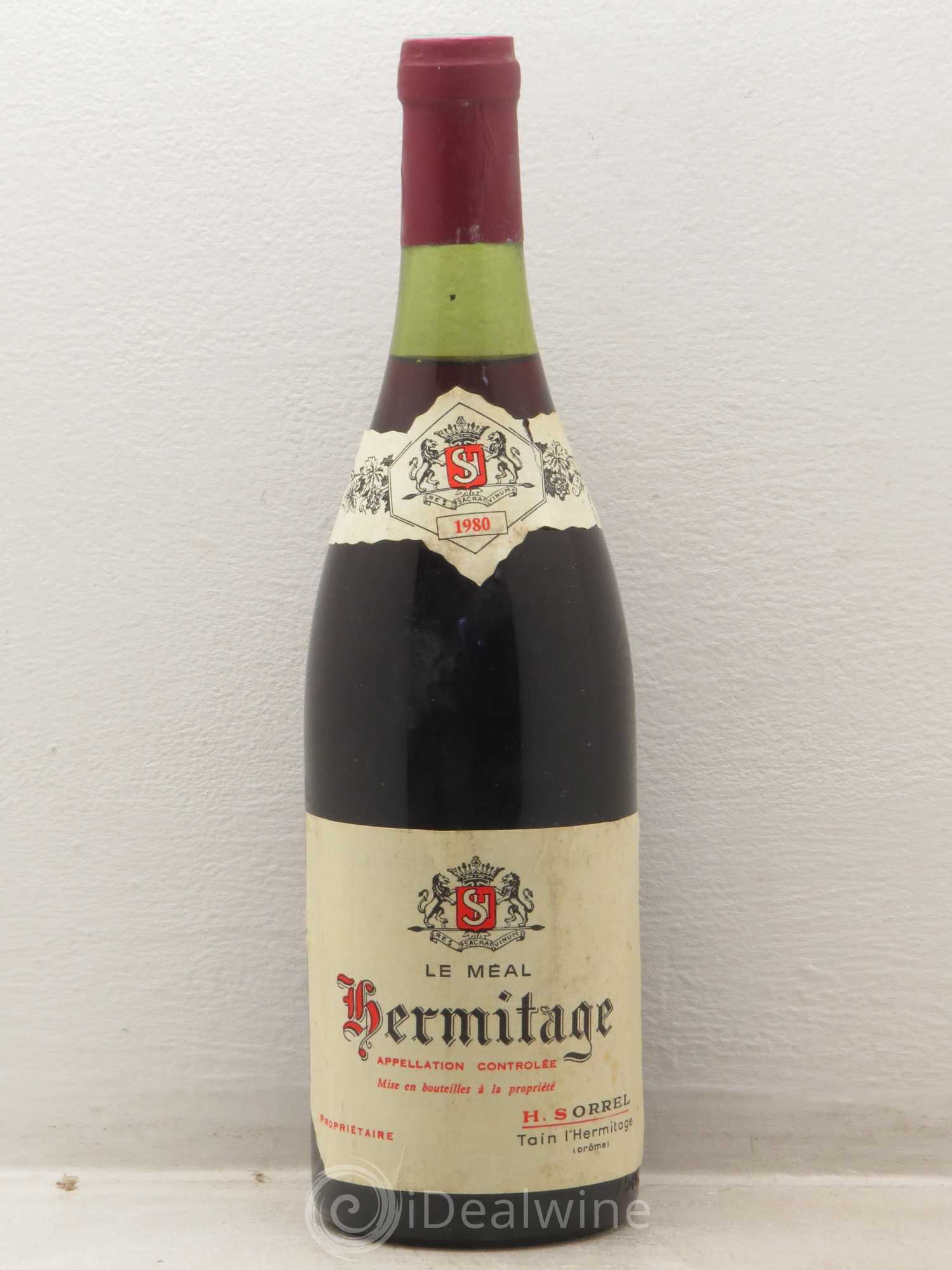 Hermitage Marc Sorrel Le Méal 1980 - Lot de 1 bouteille - 0