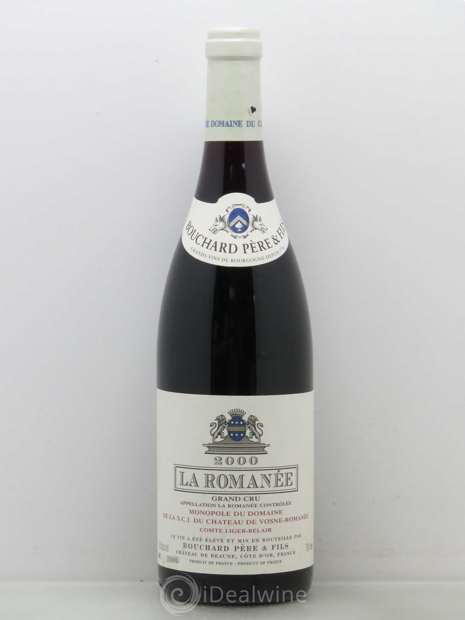 La Romanée Grand Cru Comte Liger-Belair (Domaine du) Bouchard pour Liger Belair 2000 - Posten von 1 Flasche - 0