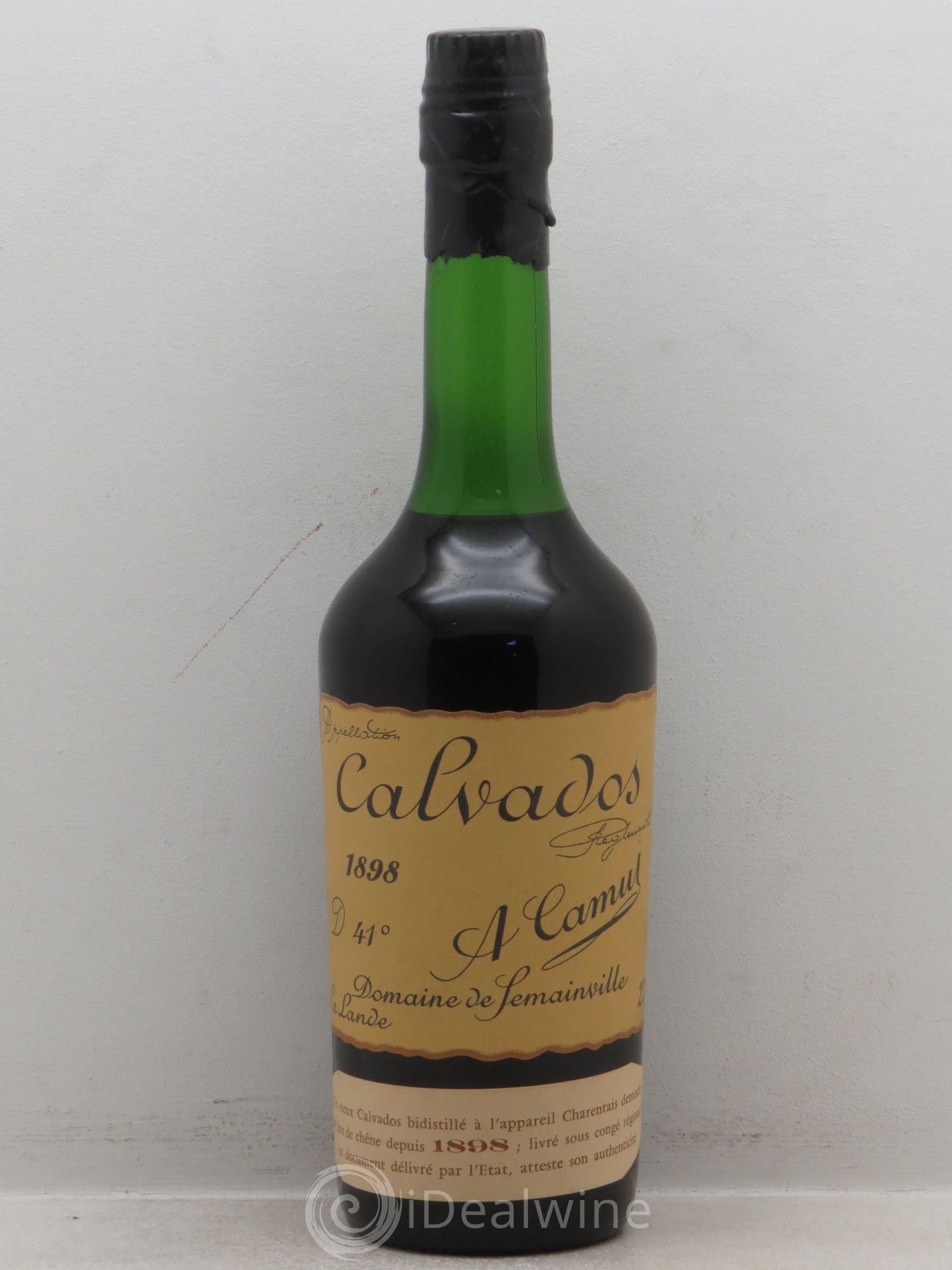 Calvados A.Camus 1898 - Posten von 1 Flasche - 0