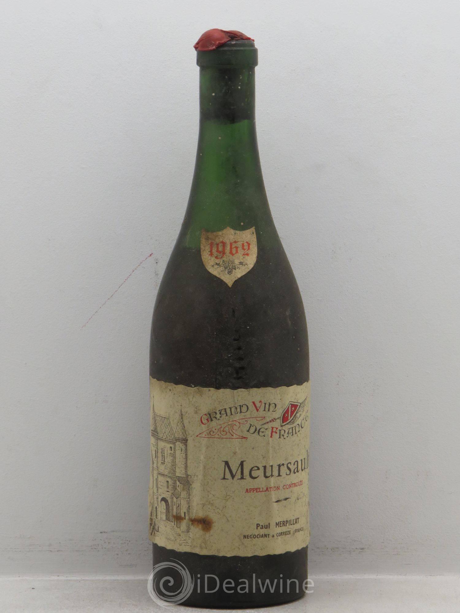 Meursault Paul Merpillat (sans prix de réserve) 1962 - Posten von 1 Flasche - 0