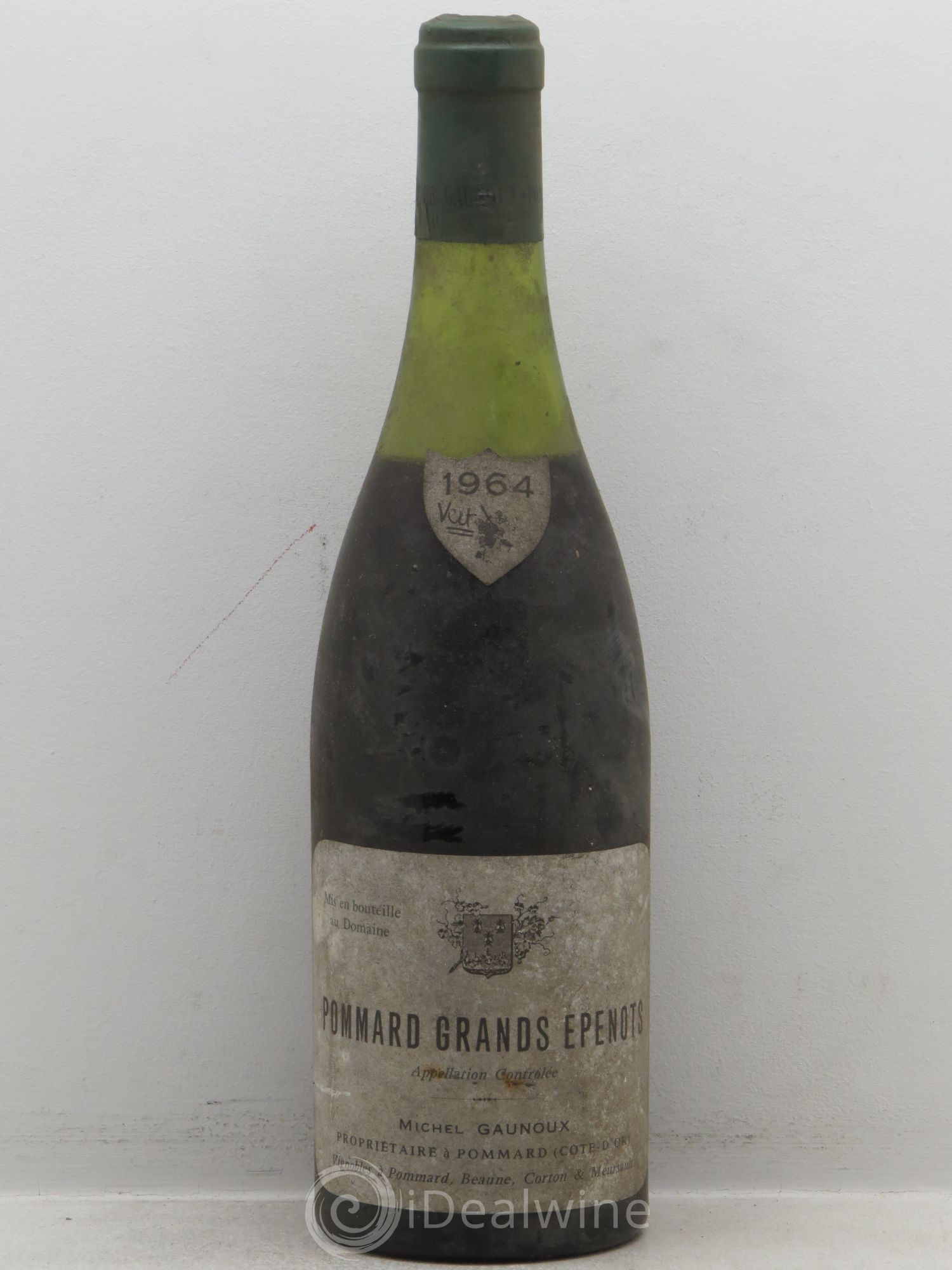 Pommard 1er Cru Grands Epenots Michel Gaunoux 1964 - Lot de 1 bouteille - 0