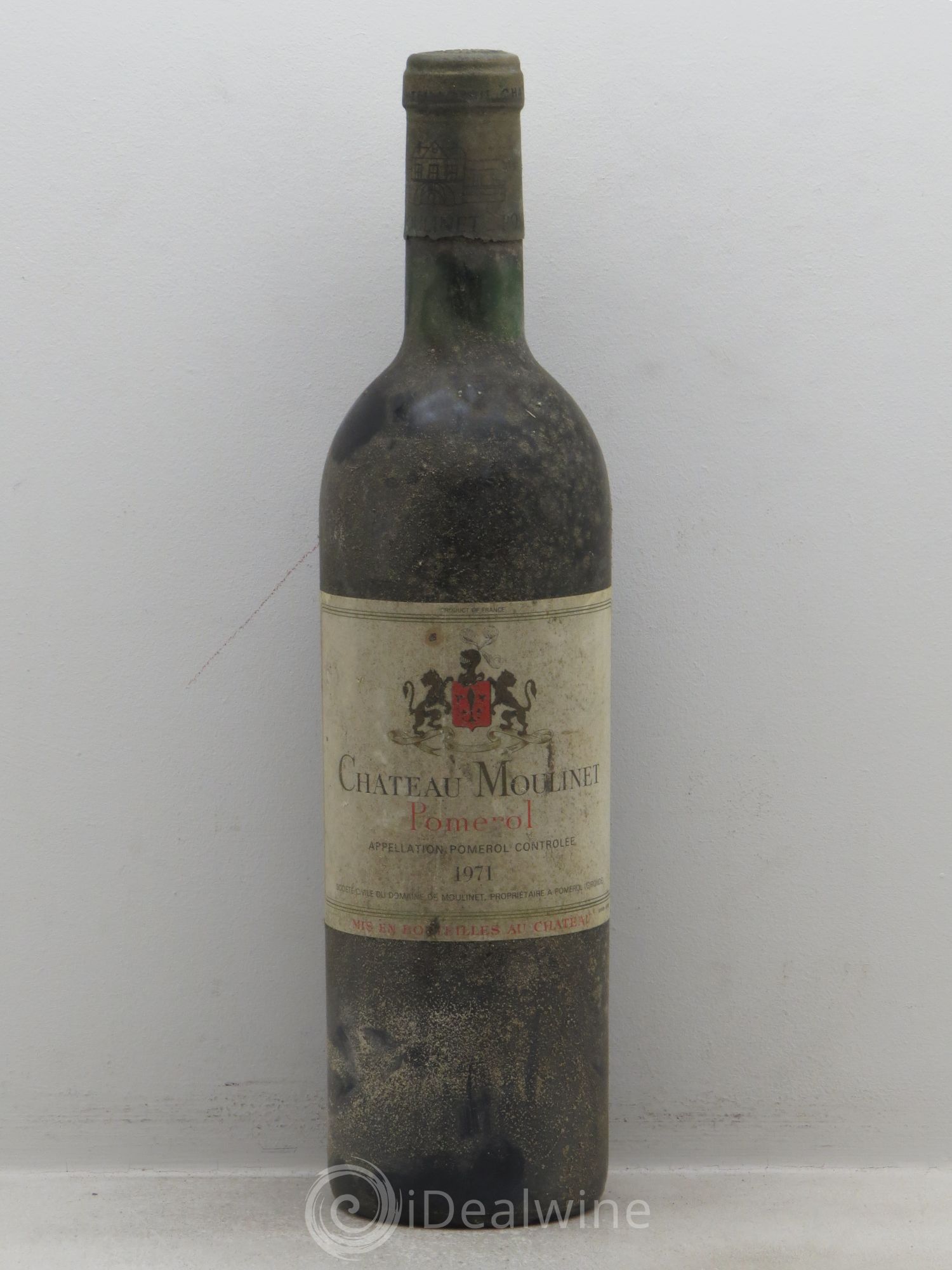 Château Moulinet 1971 - Lot de 1 bouteille - 0