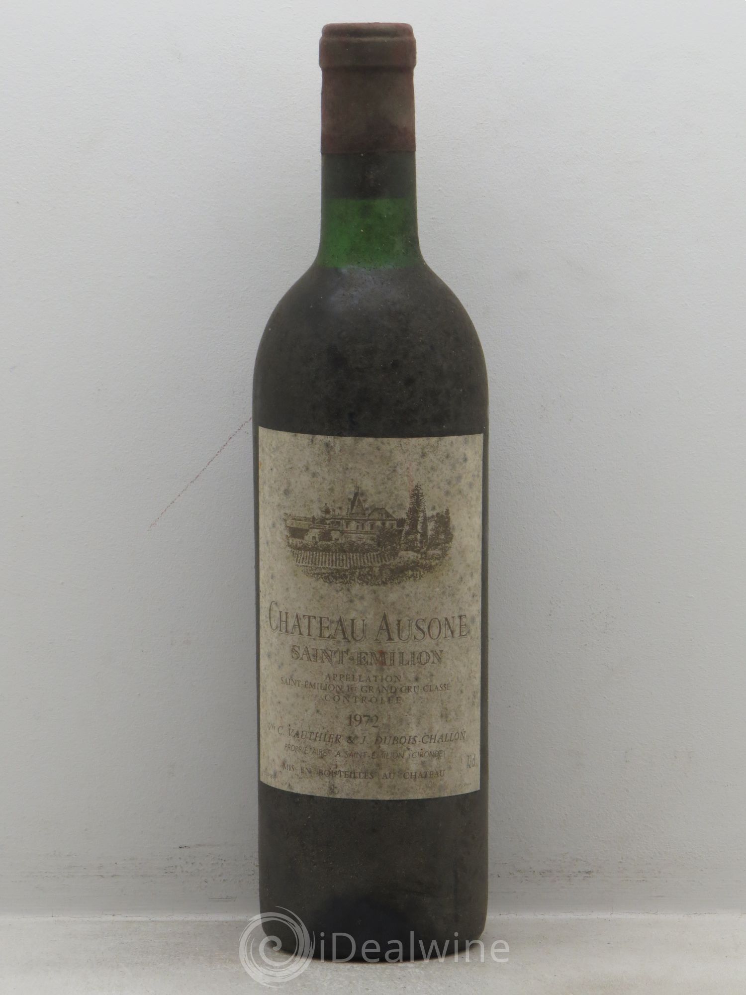 Château Ausone 1er Grand Cru Classé A 1972 - Lot de 1 bouteille - 0