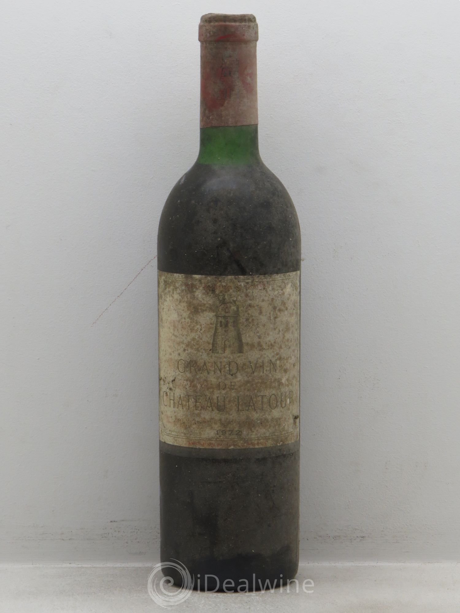 Château Latour 1er Grand Cru Classé 1972 - Lot de 1 bouteille - 0